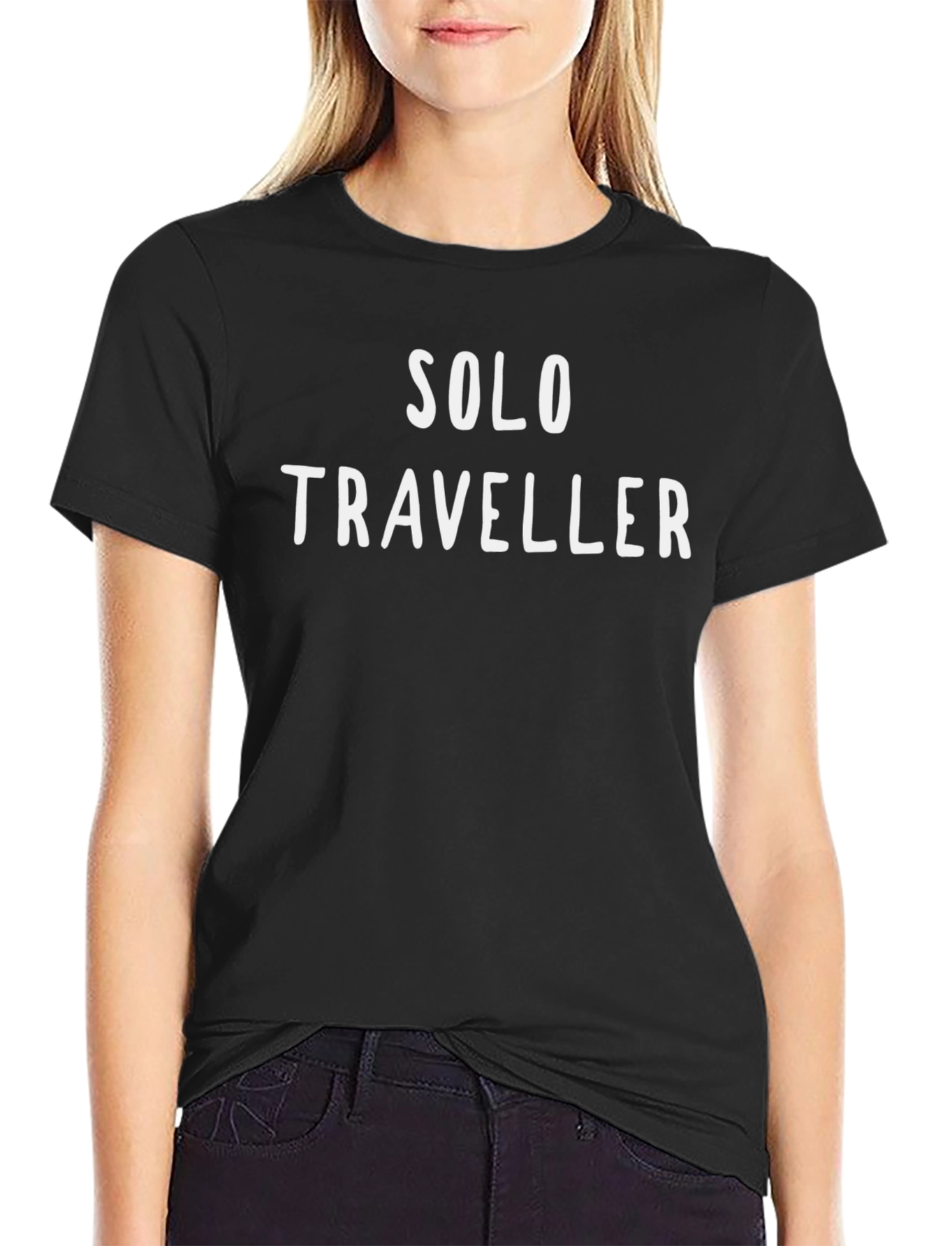 Solo Traveller T-Shirt - Bold Adventure Tee