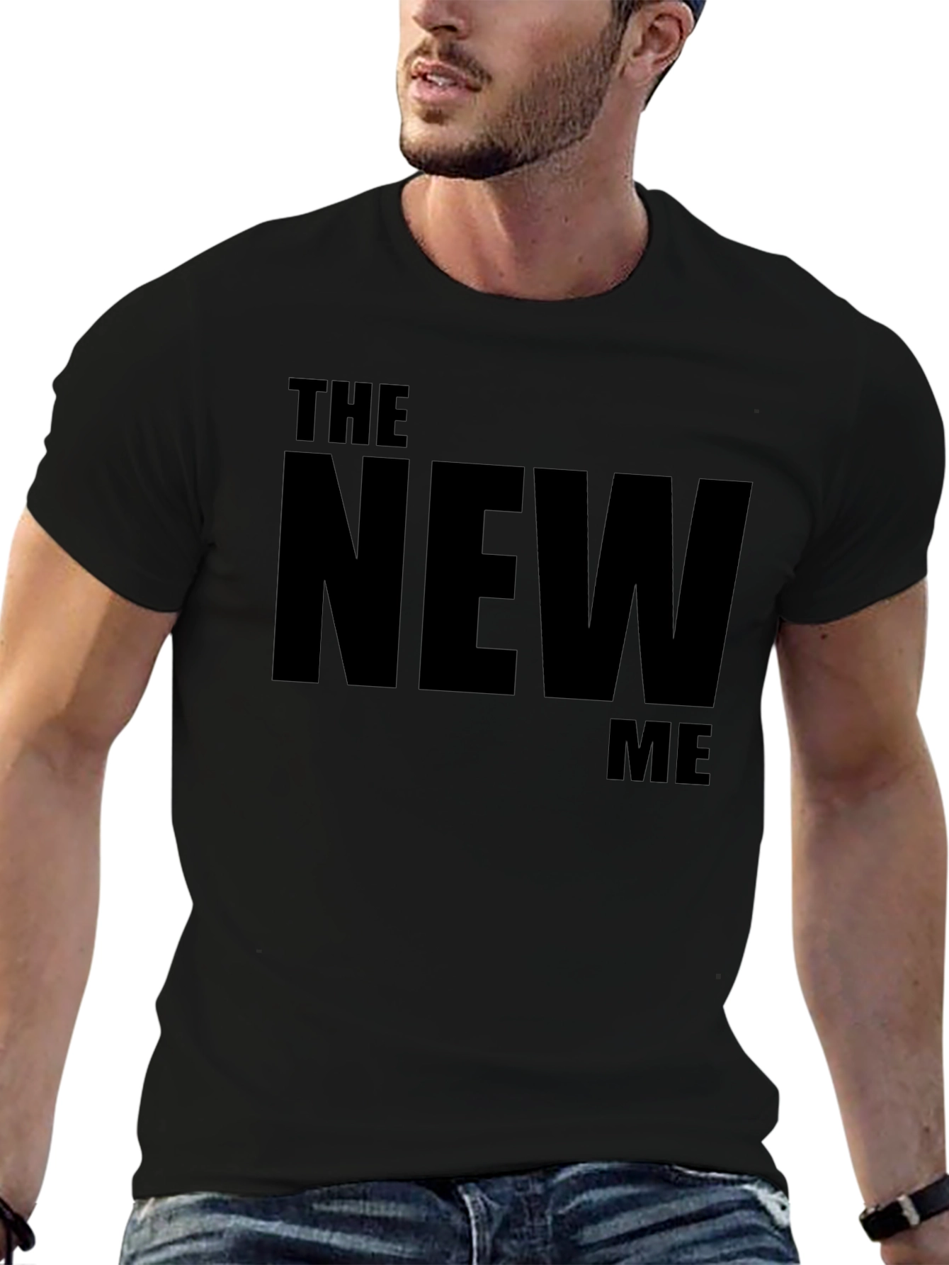 The New Me Black T-Shirt