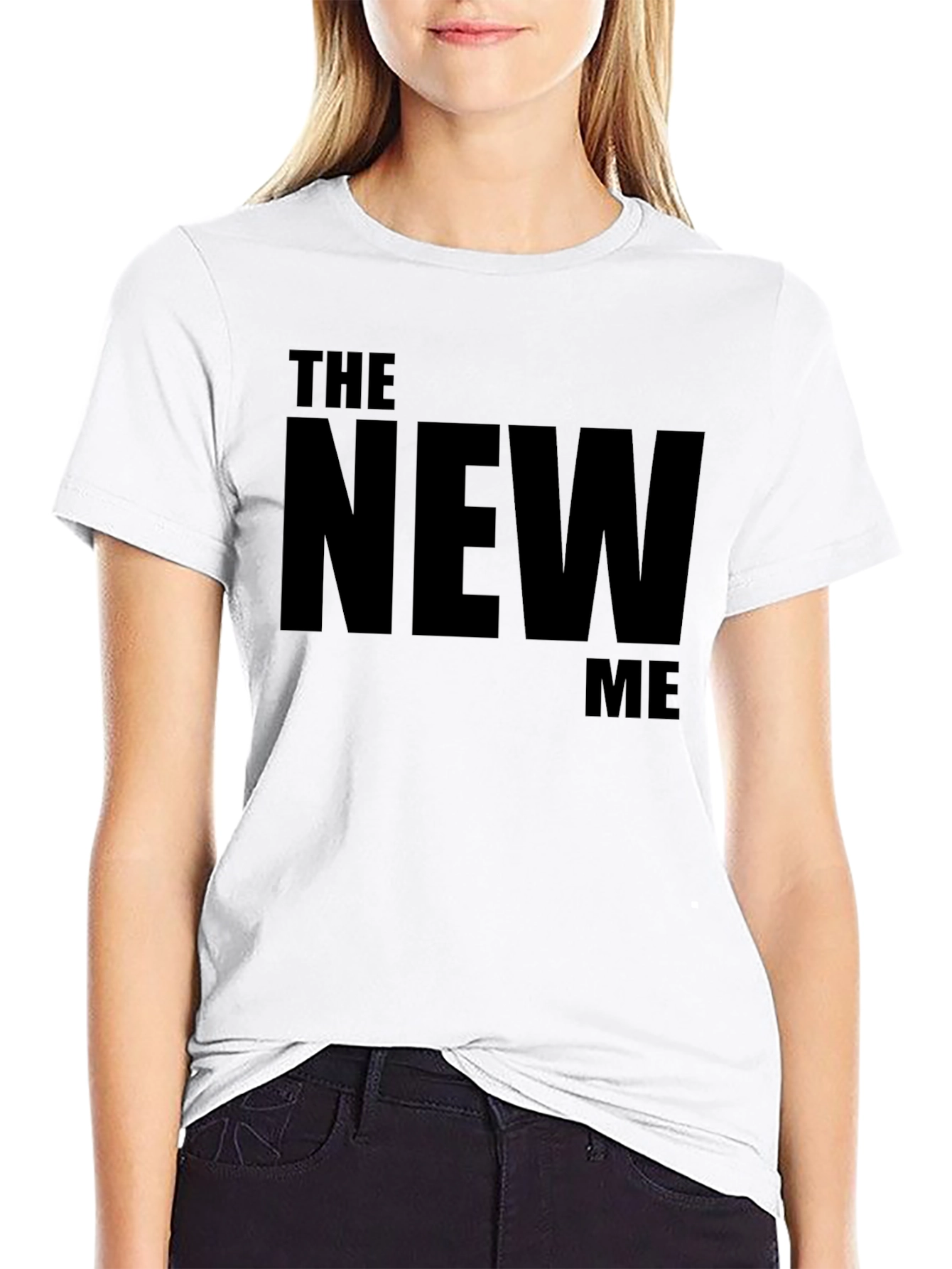 The New Me Black T-Shirt
