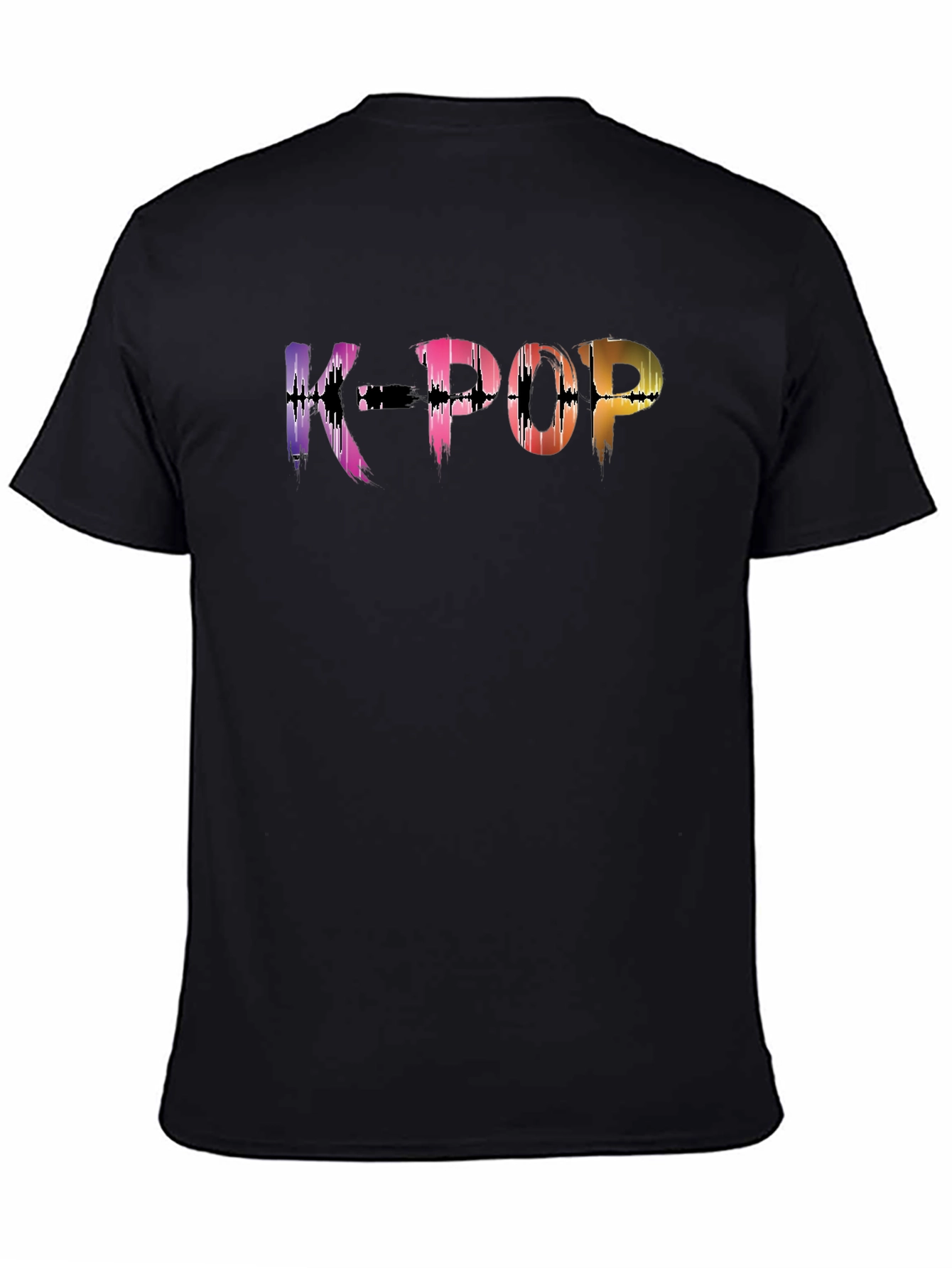 K-Pop Graphic Print Mens T-Shirt