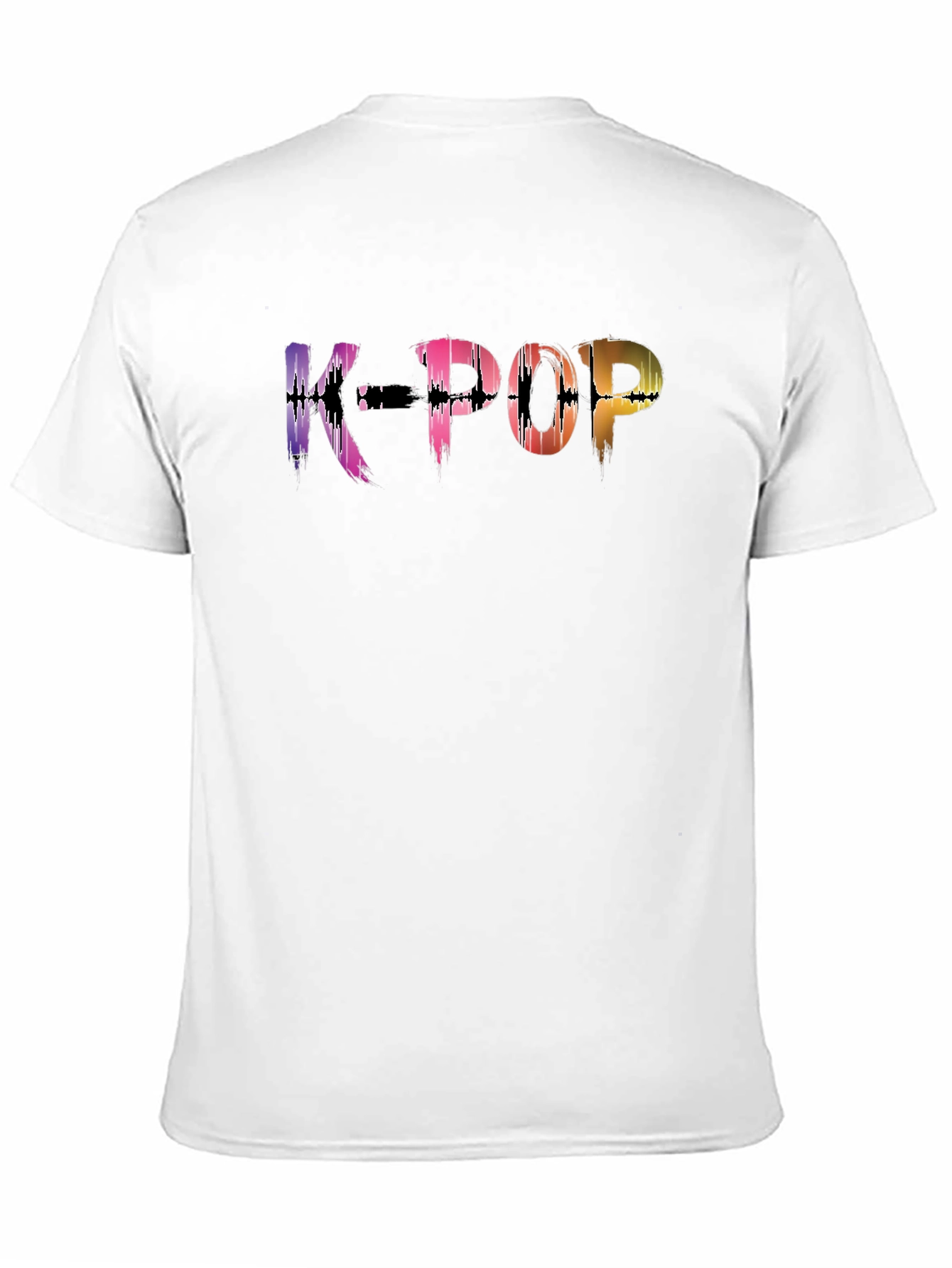 K-Pop Graphic Print Mens T-Shirt