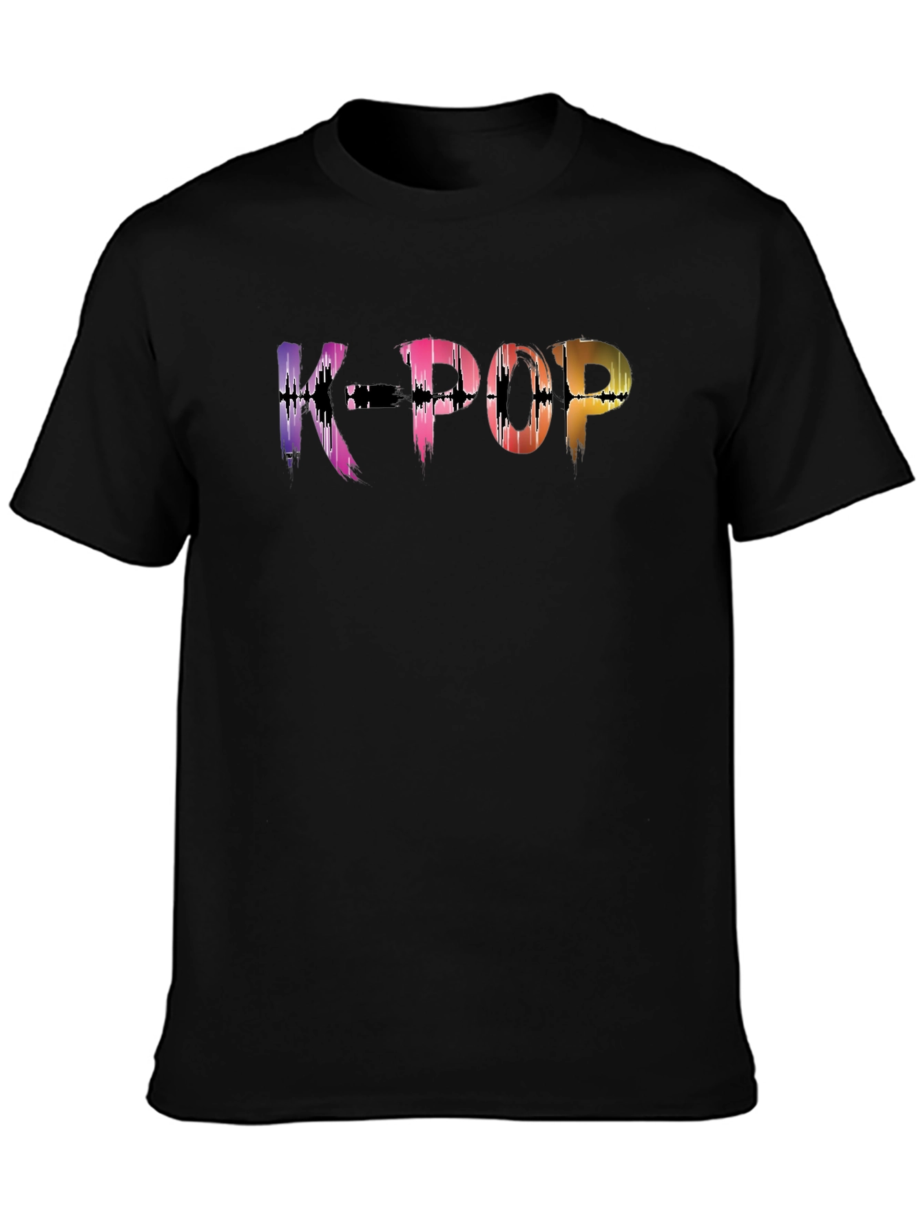 K-Pop Graphic Print Mens T-Shirt
