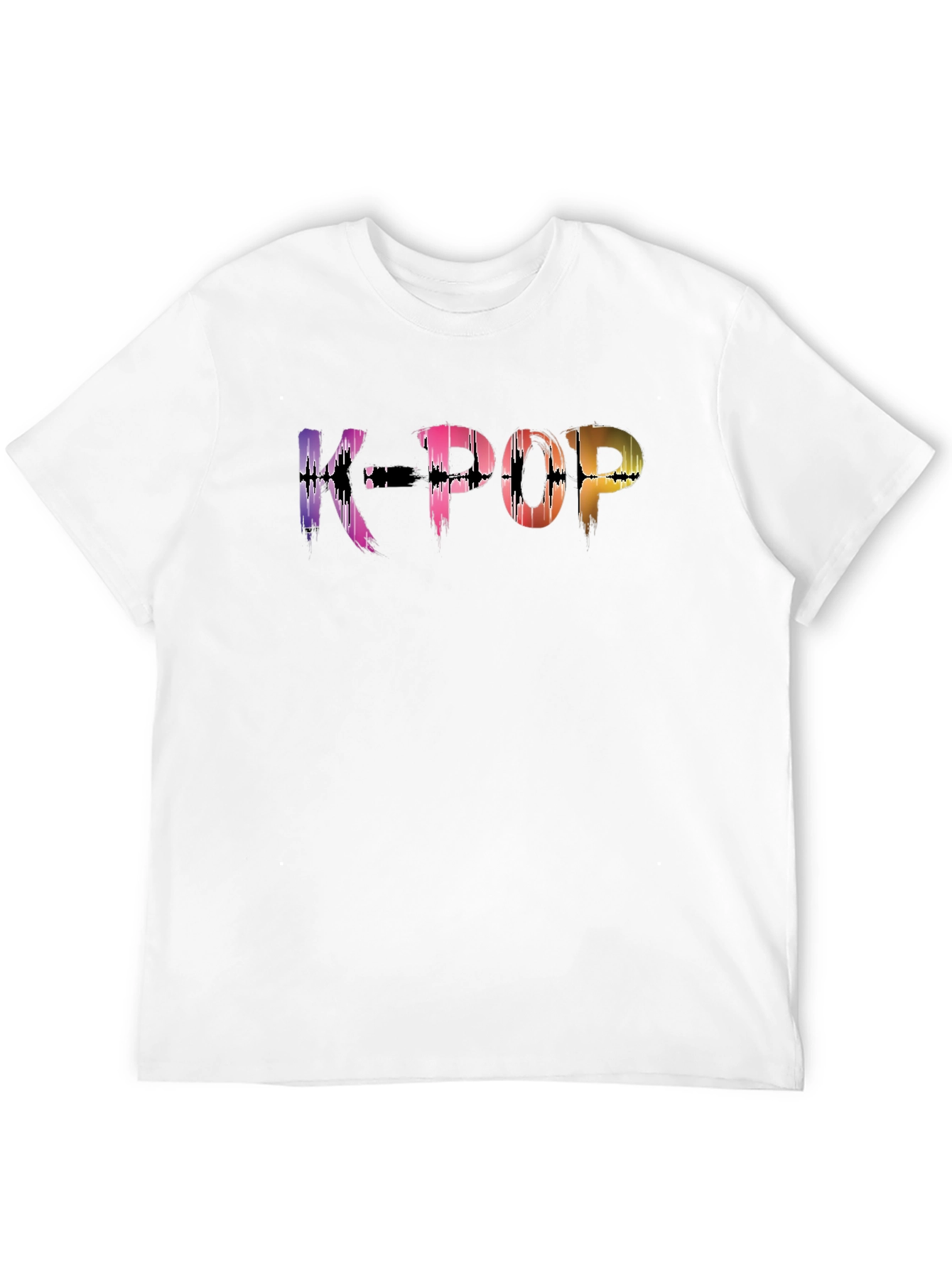 K-Pop Graphic Print Mens T-Shirt