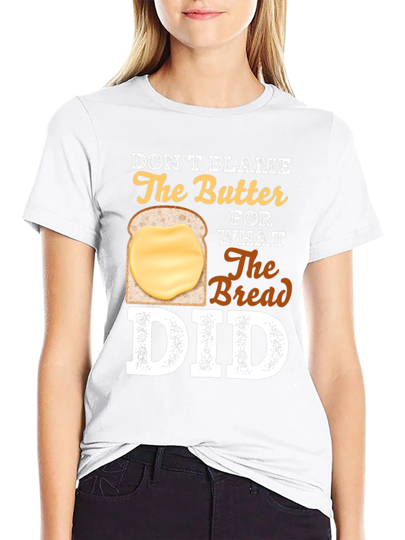 Dont Blame The Butter Graphic T-Shirt