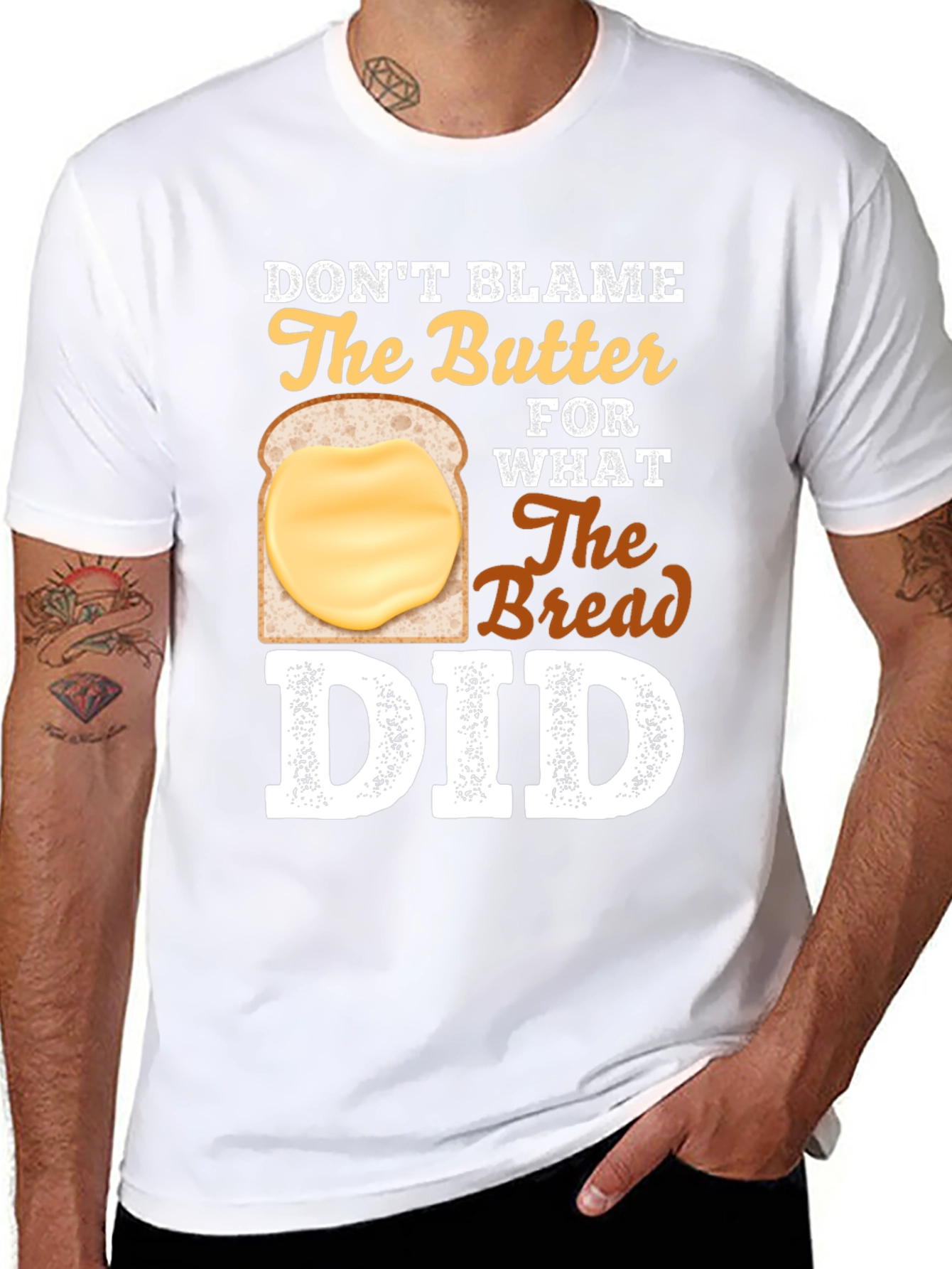 Dont Blame The Butter Graphic T-Shirt