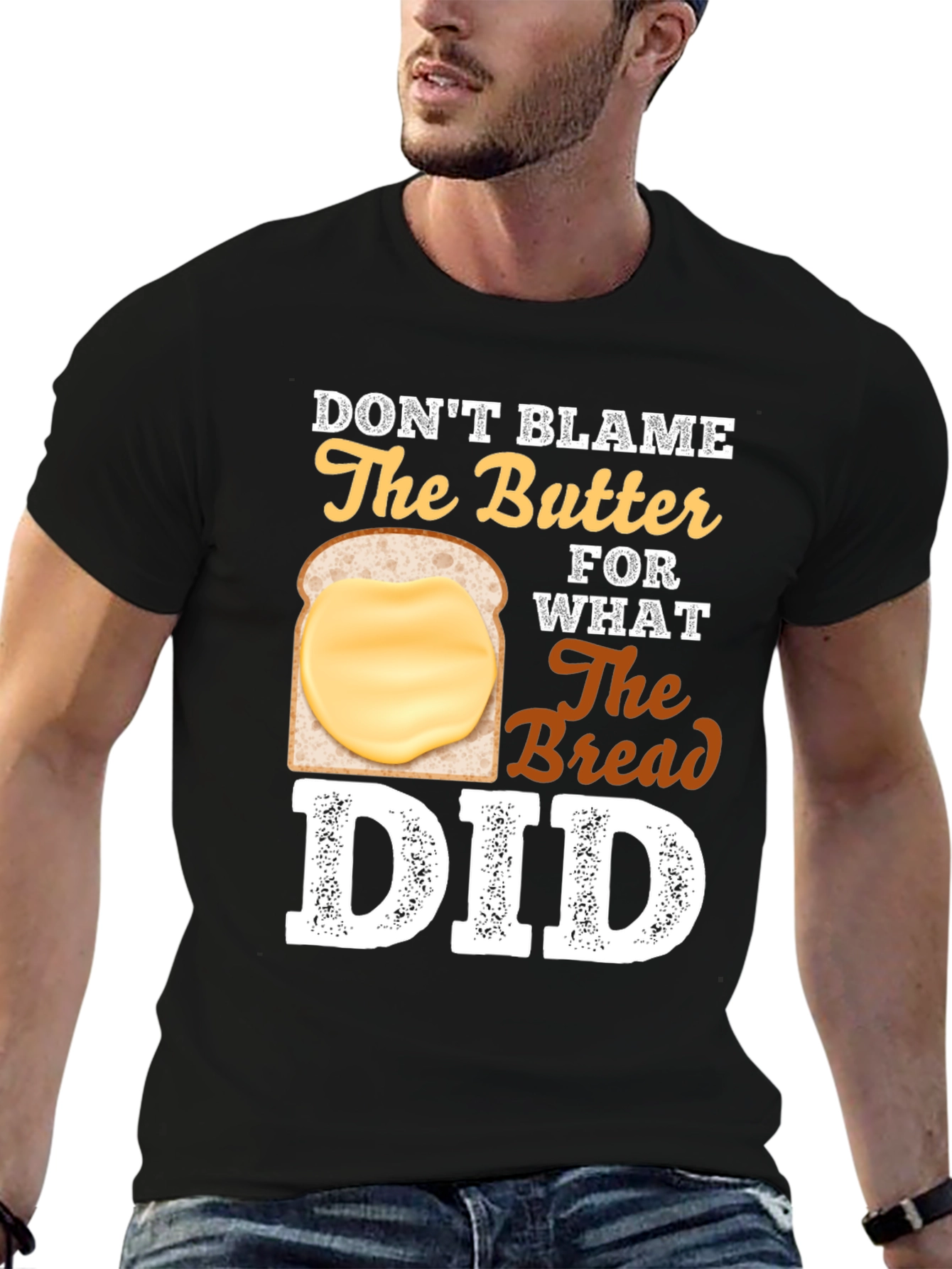 Dont Blame The Butter Graphic T-Shirt