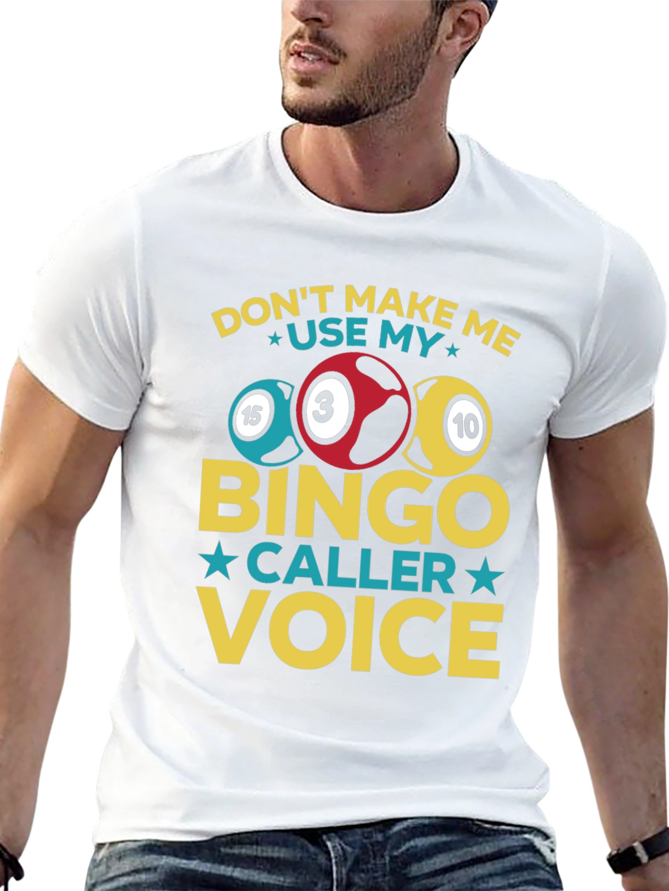 Bingo Caller Voice T-Shirt