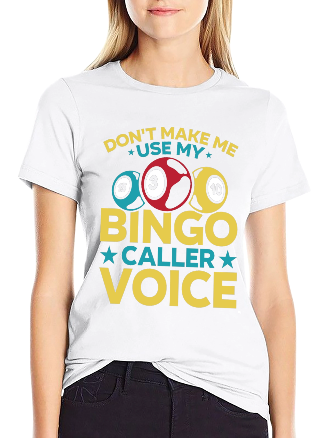 Bingo Caller Voice T-Shirt