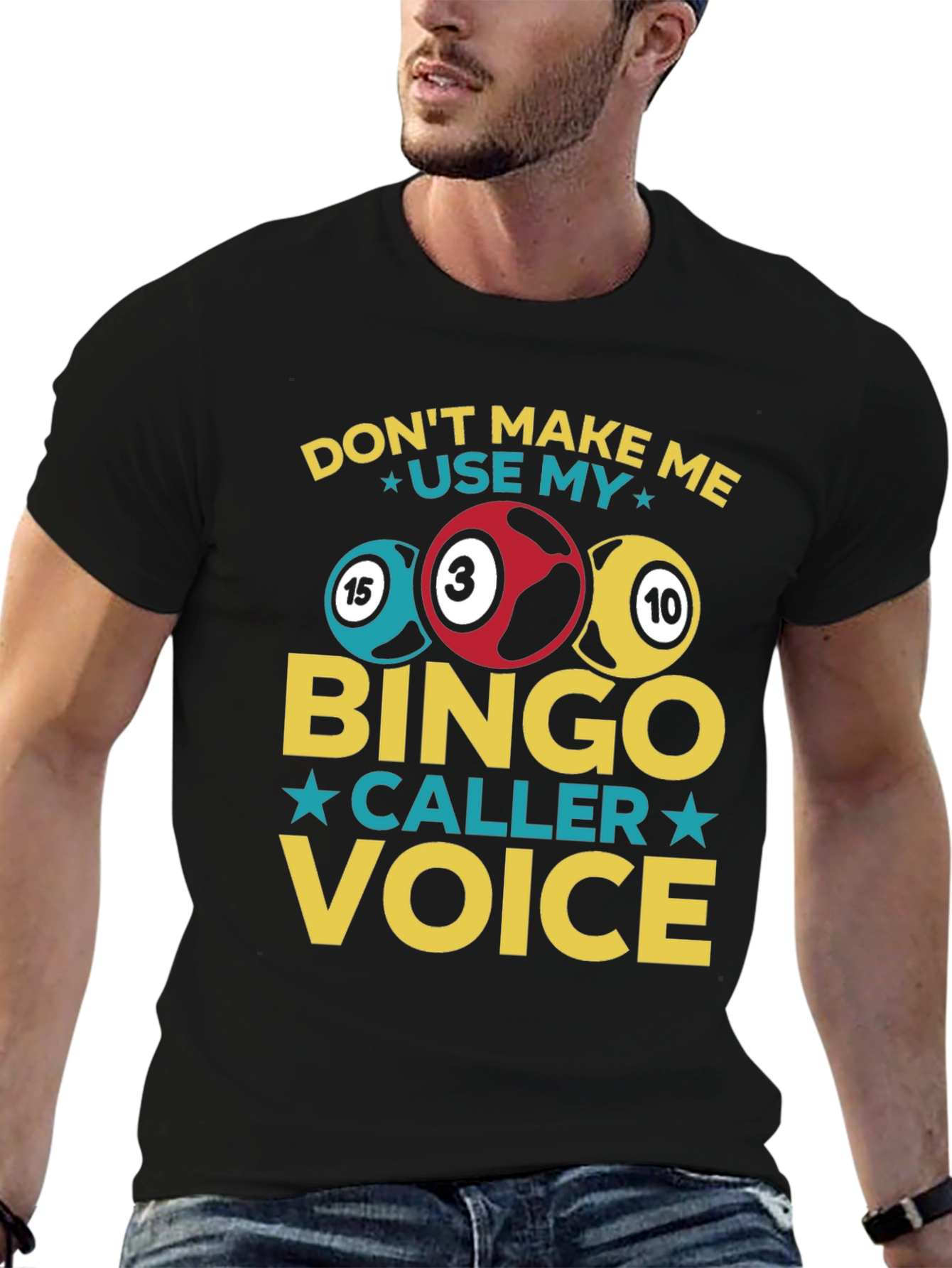 Bingo Caller Voice T-Shirt