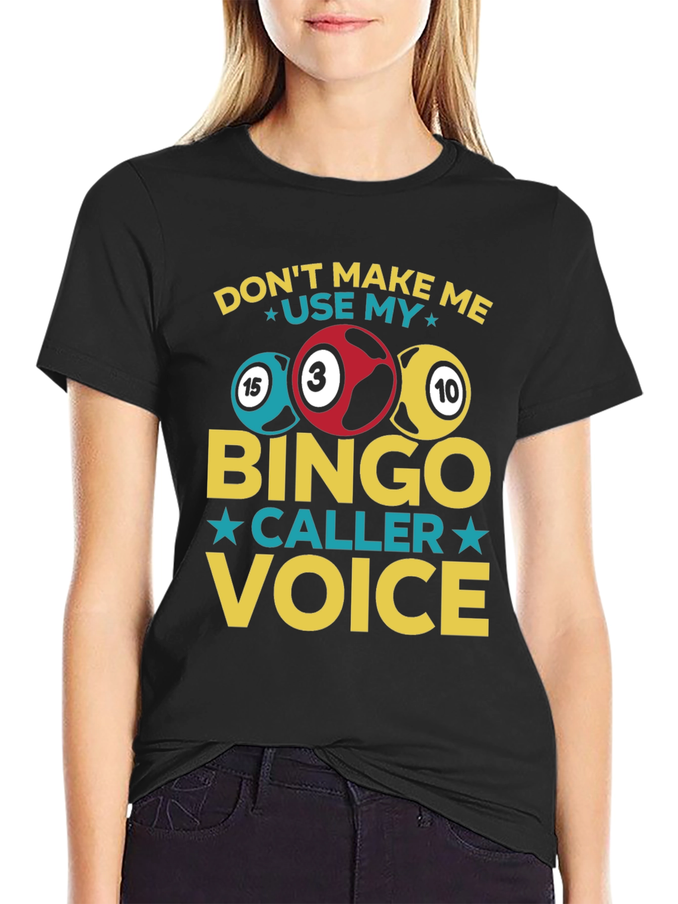 Bingo Caller Voice T-Shirt