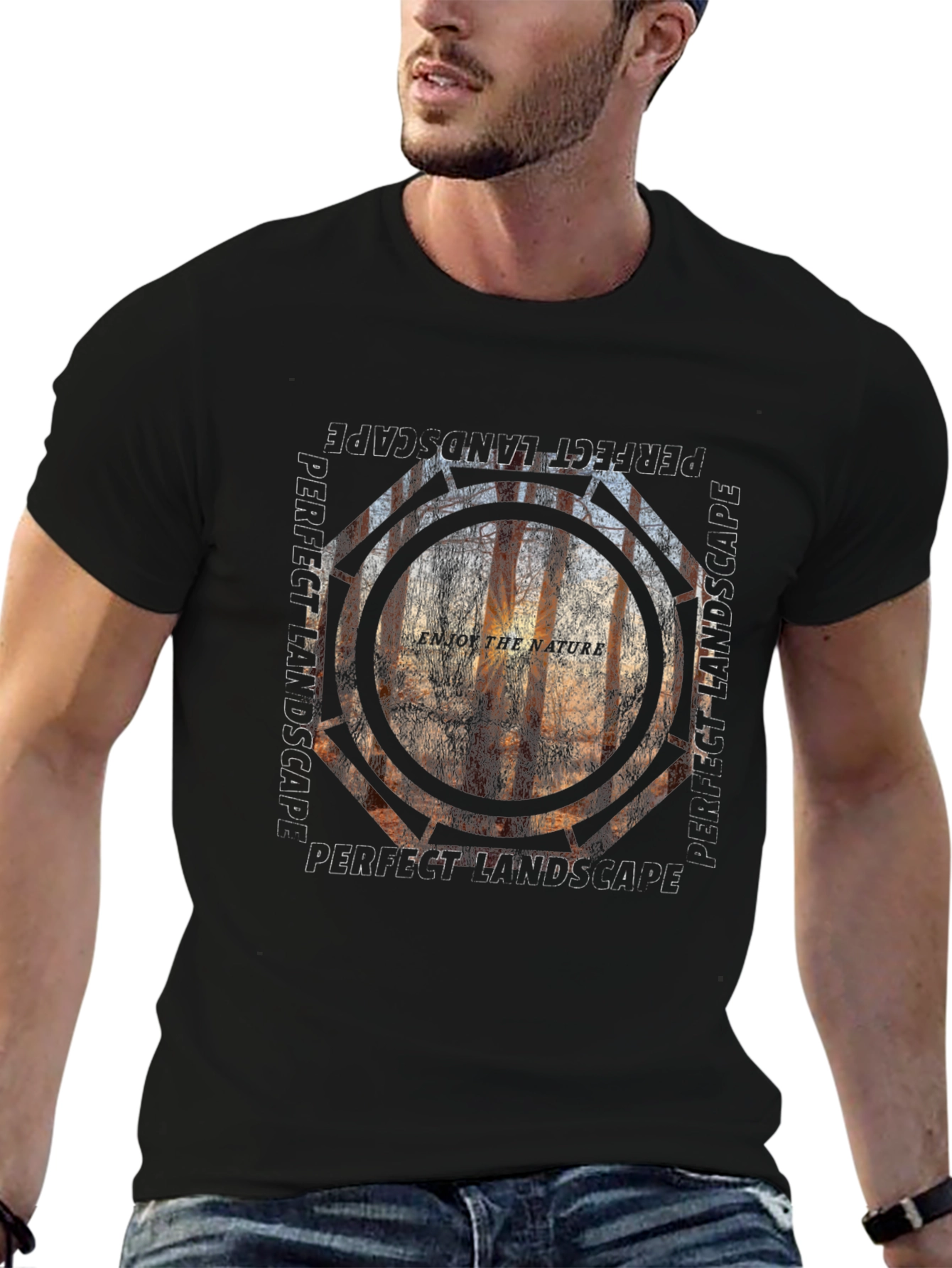 Nature Landscape Graphic T-Shirt