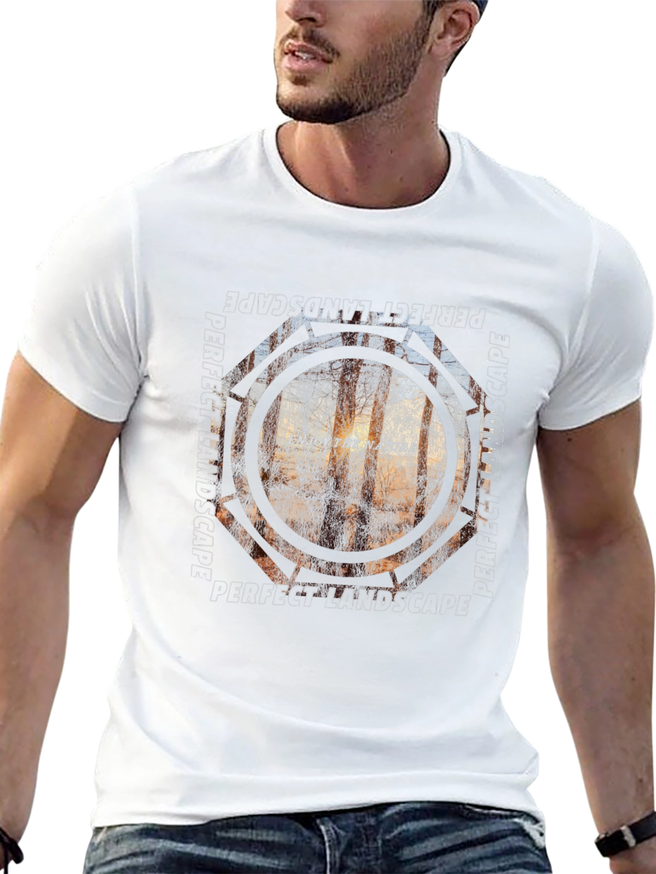 Nature Landscape Graphic T-Shirt