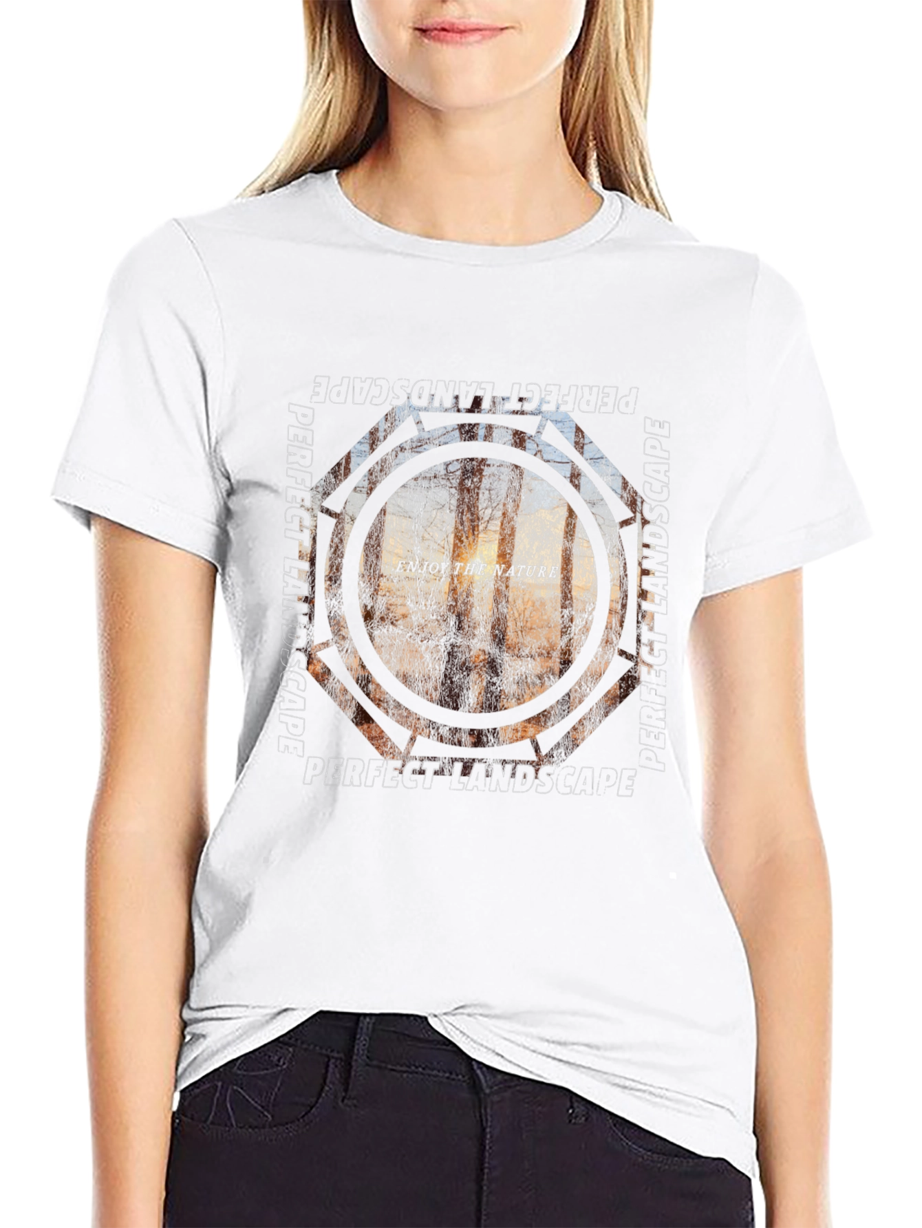Nature Landscape Graphic T-Shirt