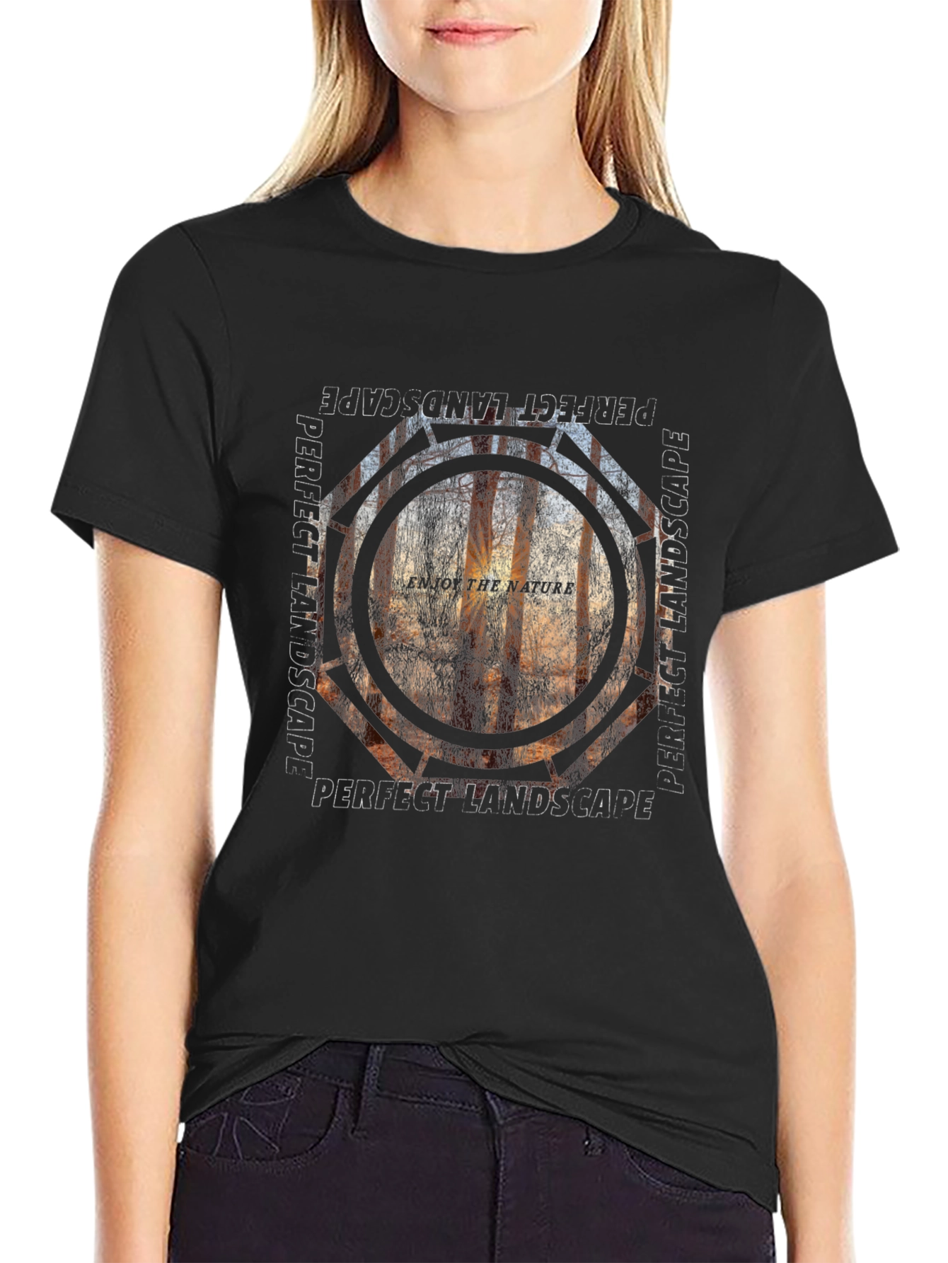 Nature Landscape Graphic T-Shirt