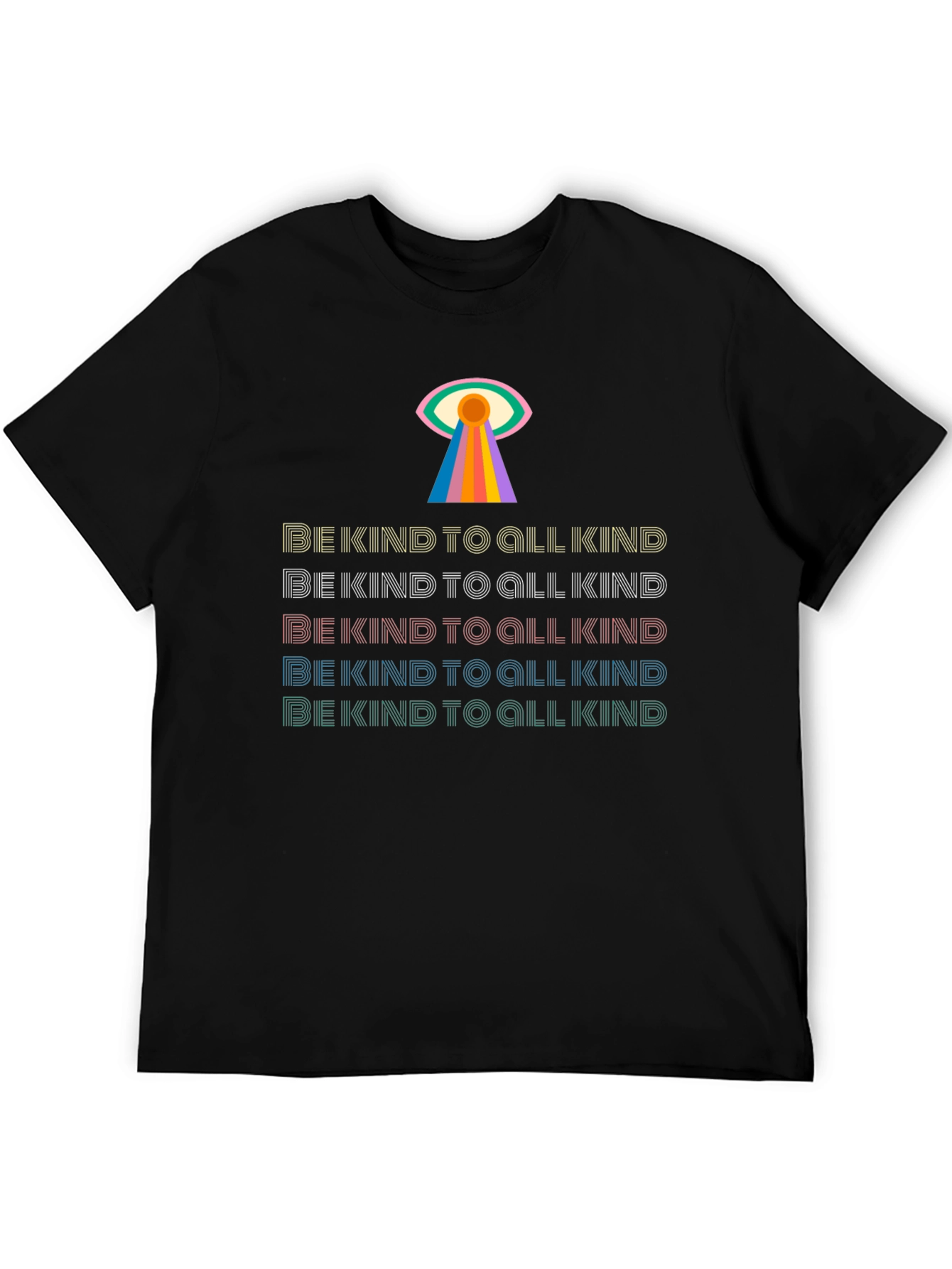 Be Kind Rainbow Graphic Tee