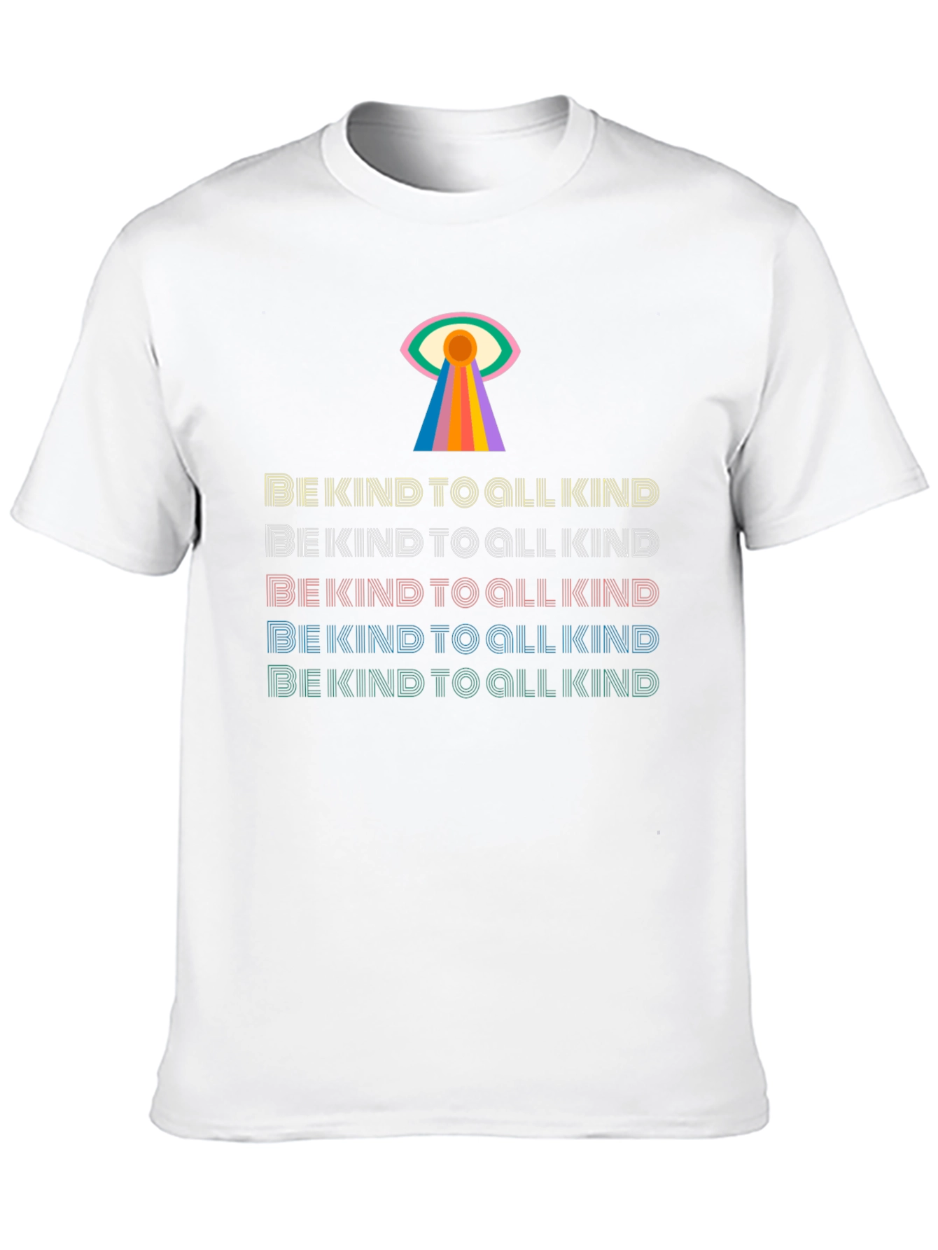 Be Kind Rainbow Graphic Tee