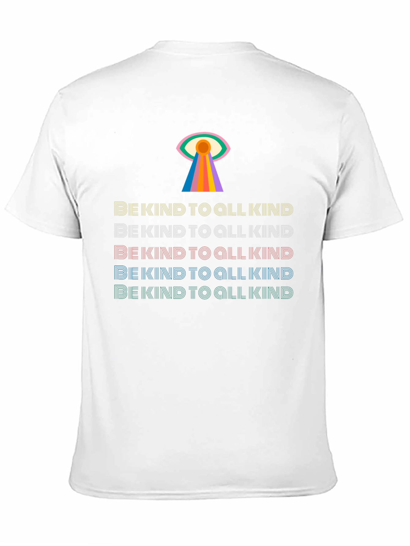 Be Kind Rainbow Graphic Tee