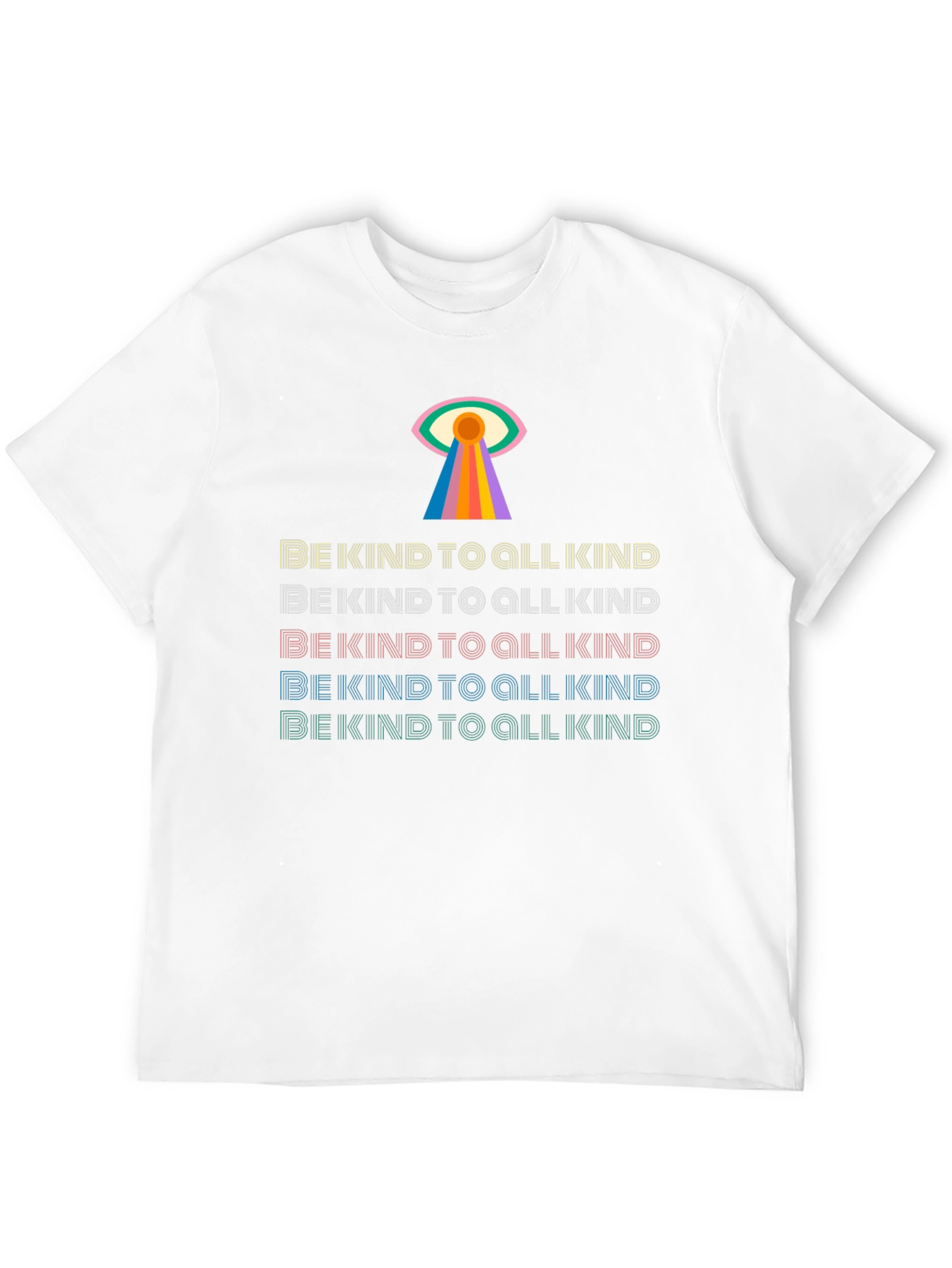 Be Kind Rainbow Graphic Tee