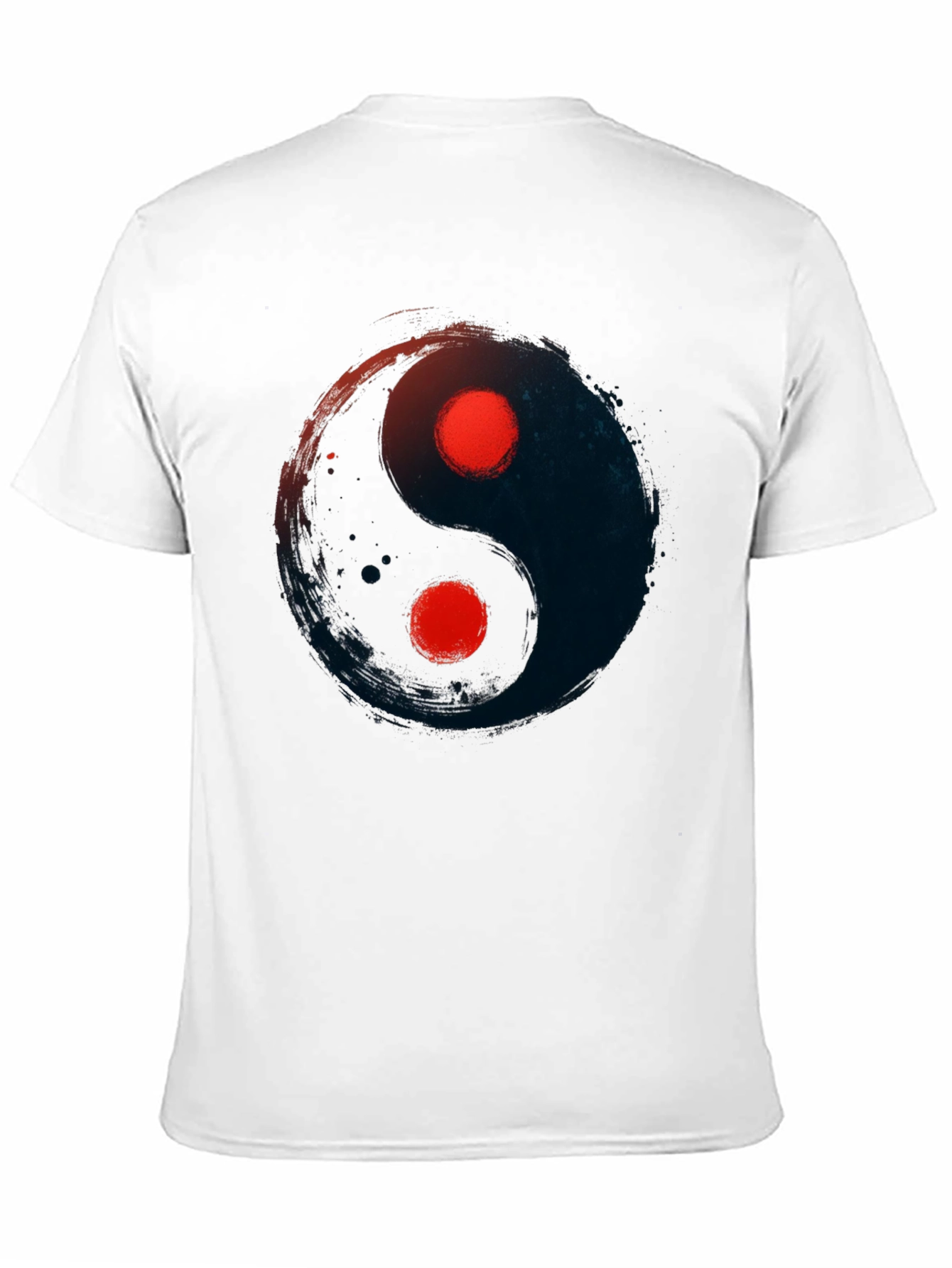 Yin Yang Graphic Tee - Balance and Style