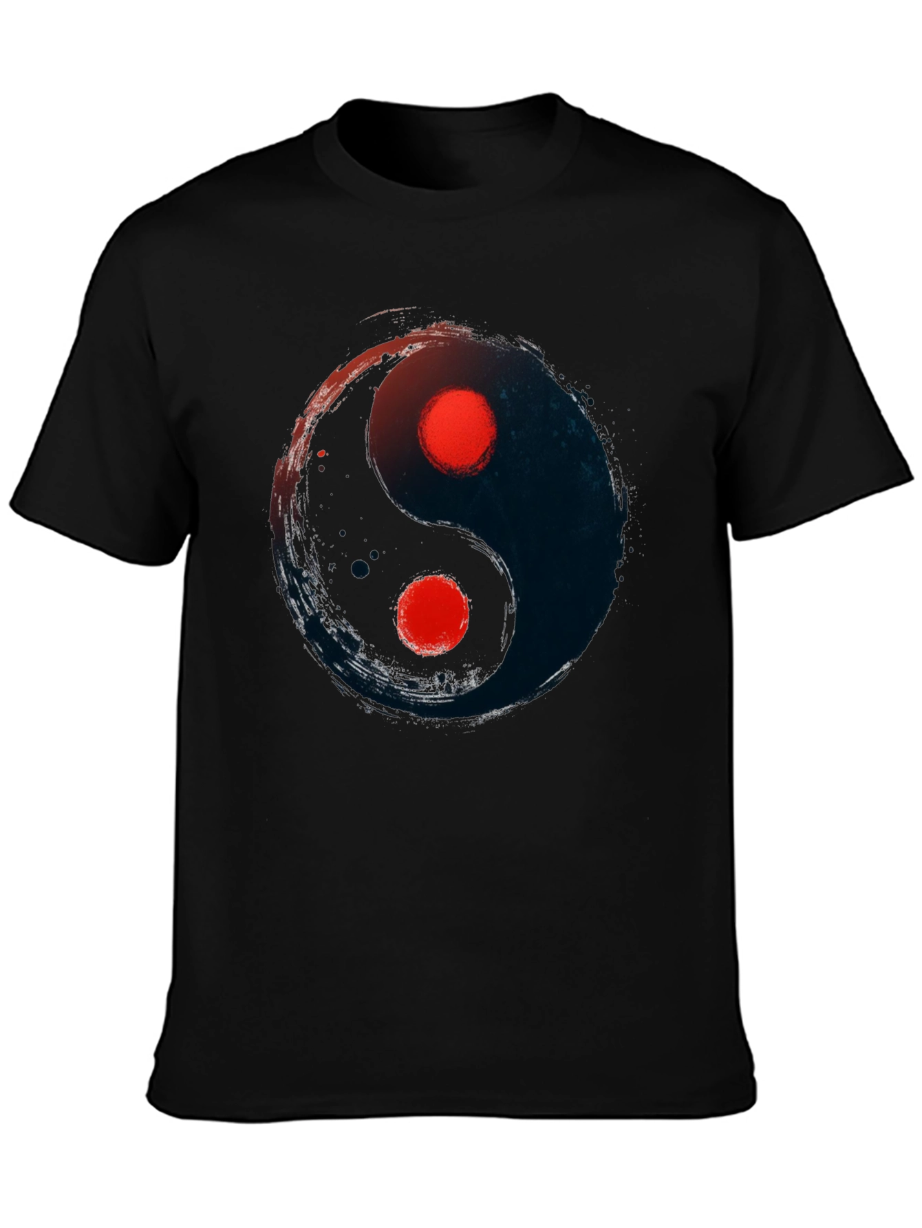 Yin Yang Graphic Tee - Balance and Style