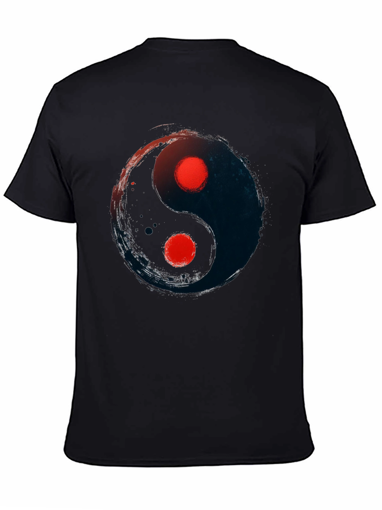 Yin Yang Graphic Tee - Balance and Style
