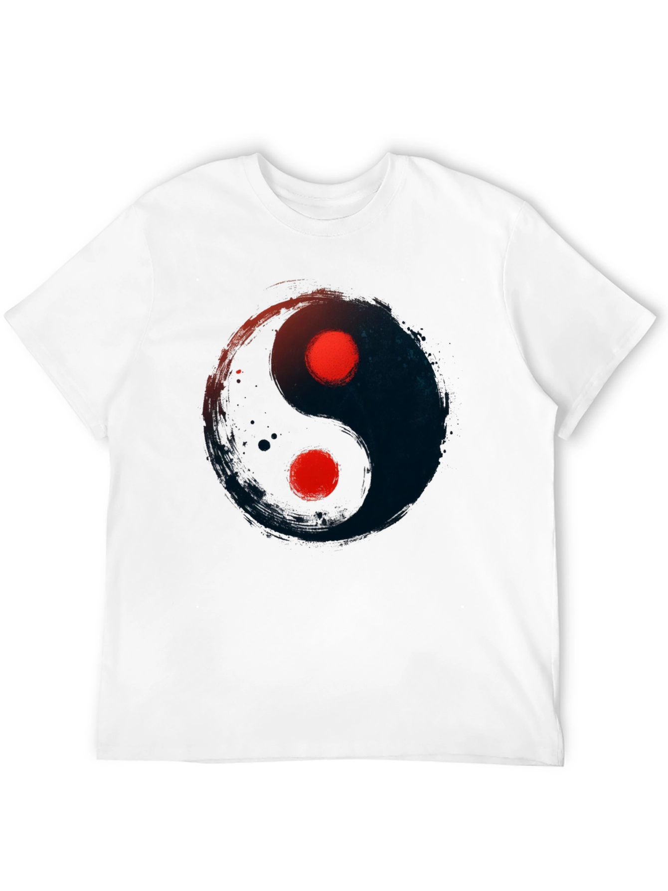 Yin Yang Graphic Tee - Balance and Style