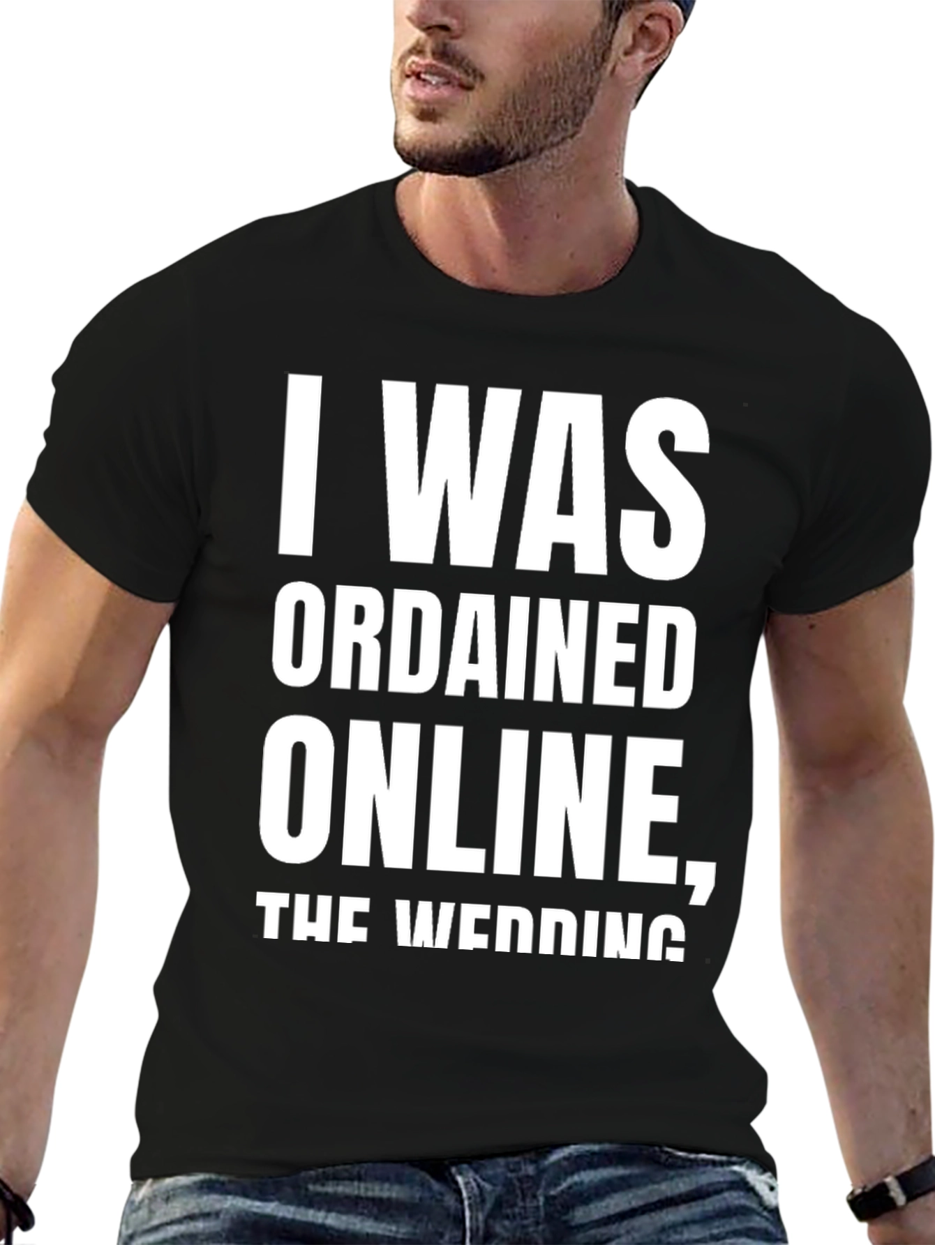 Ordained Online T-Shirt - Funny Wedding Officiant Tee