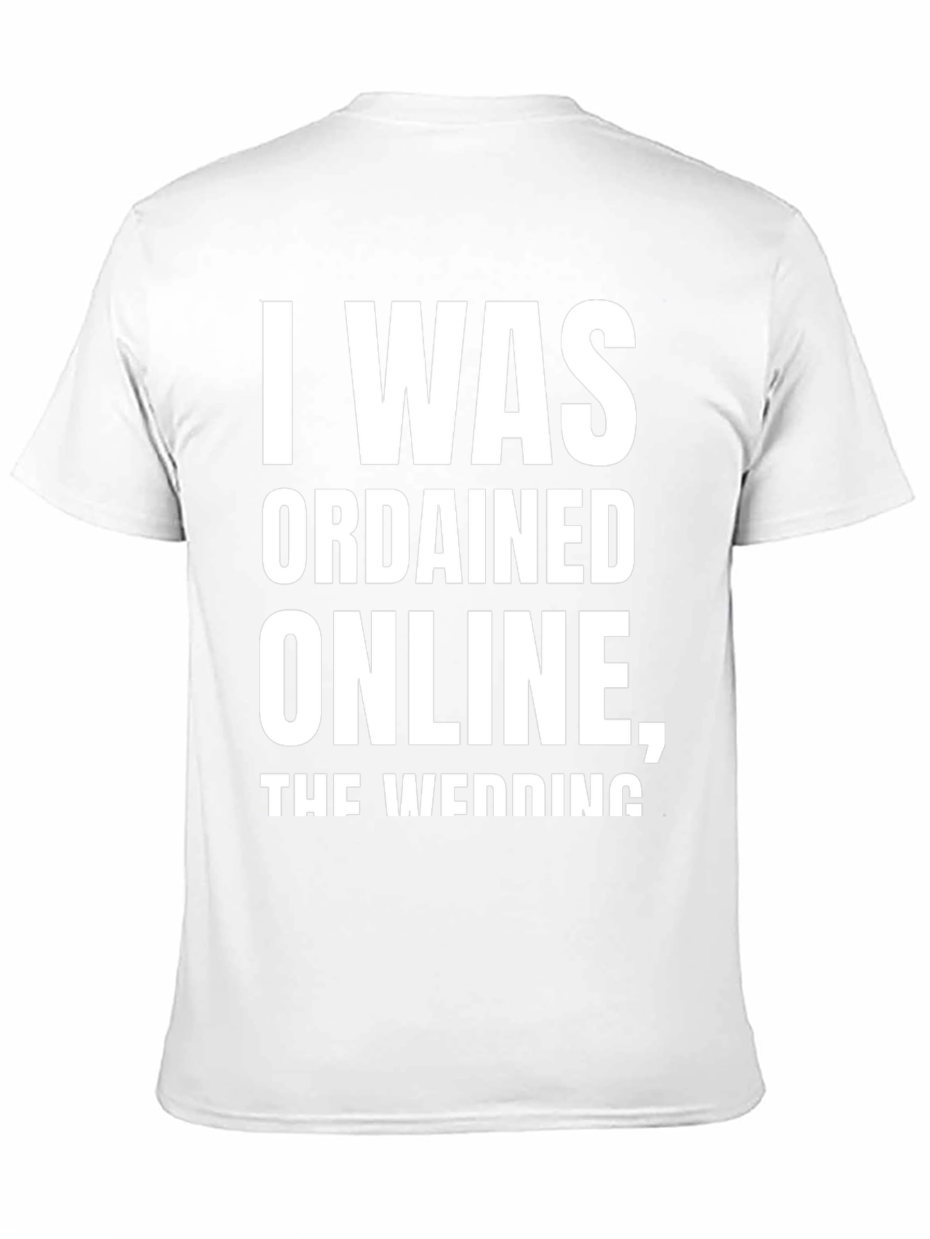Ordained Online T-Shirt - Funny Wedding Officiant Tee