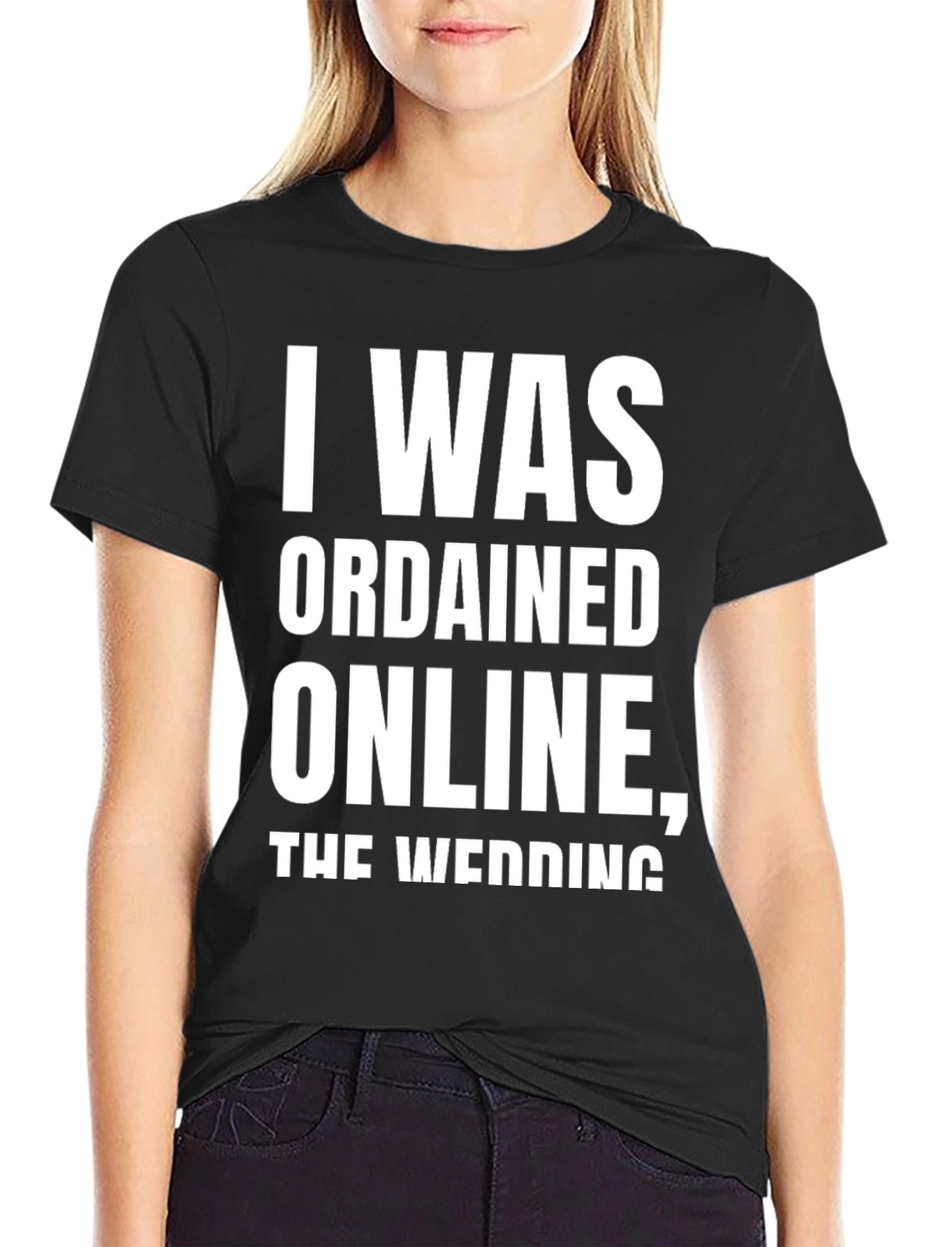 Ordained Online T-Shirt - Funny Wedding Officiant Tee