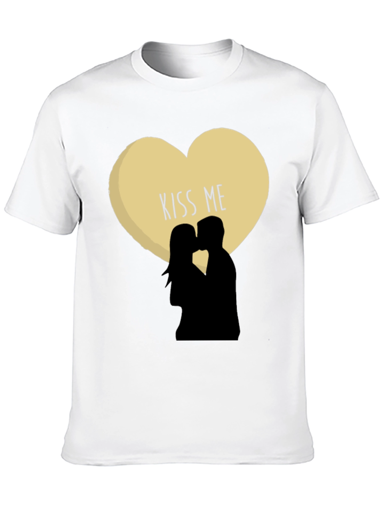 Kiss Me T-Shirt Romantic Tee Couples Shirt