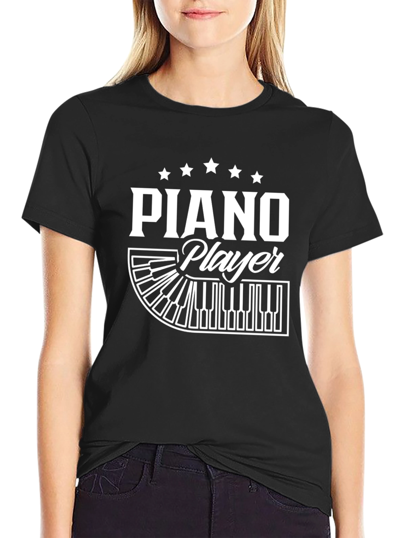 Piano Player Graphic Tee