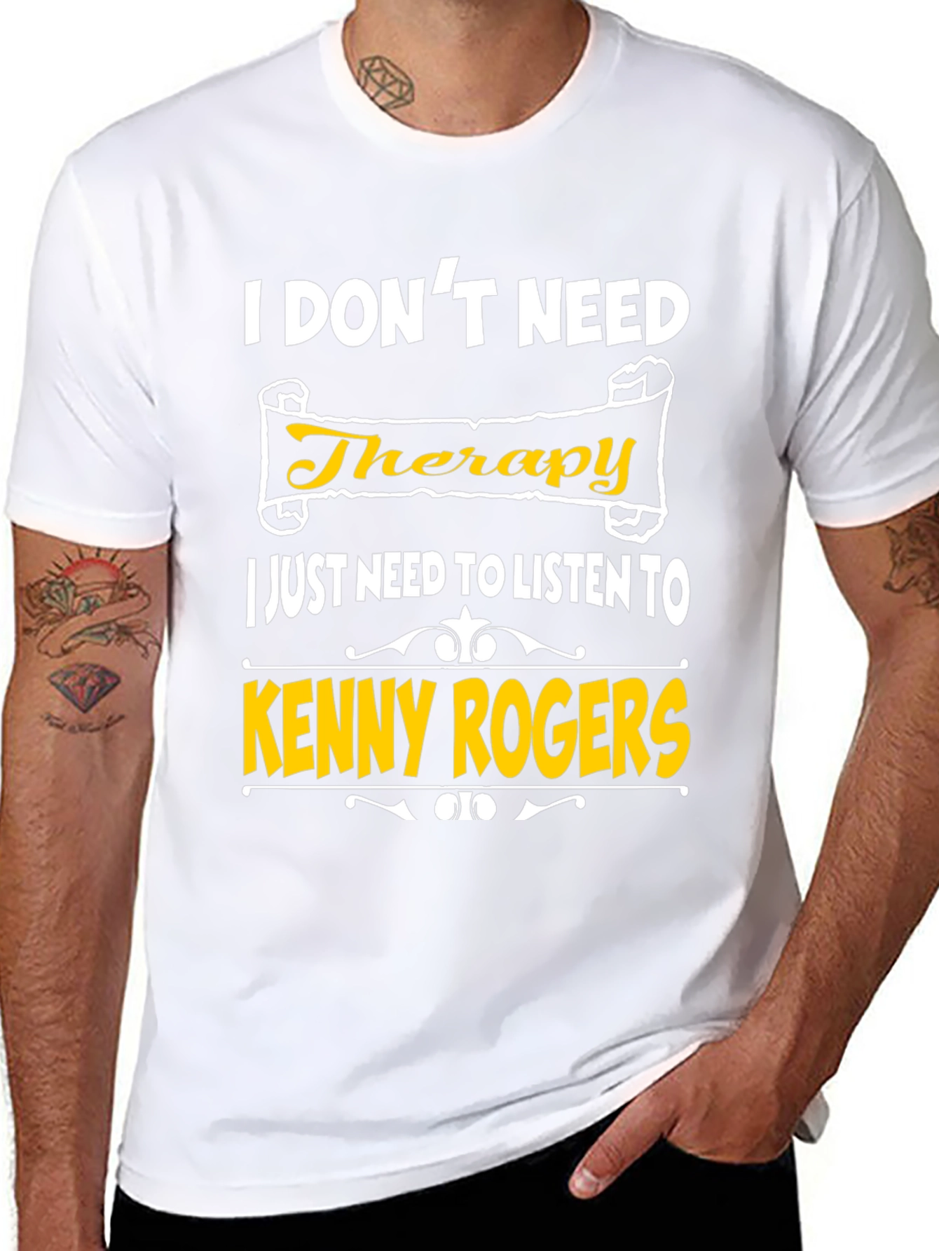 I Dont Need Therapy Kenny Rogers T-Shirt