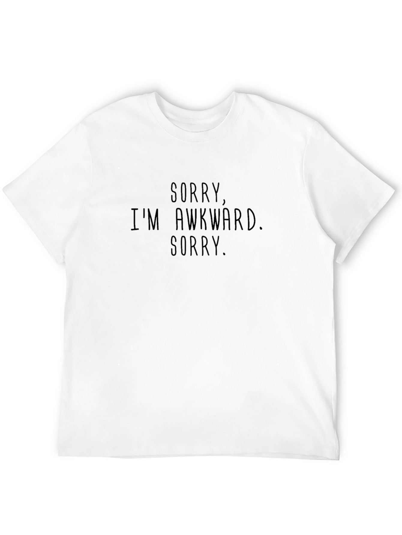 Sorry Im Awkward Sorry T-Shirt
