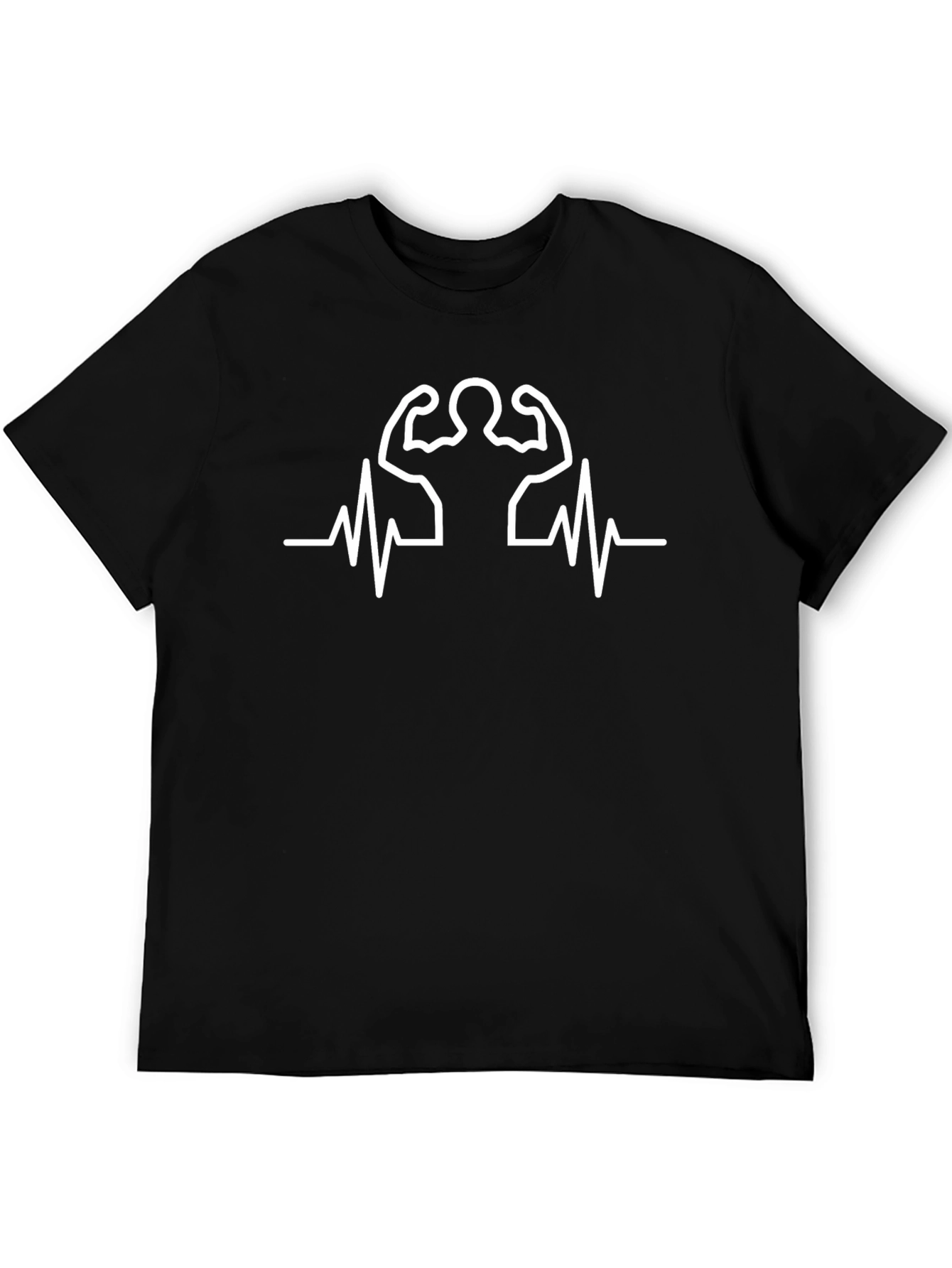 Gym Heartbeat T-Shirt - Fitness Motivation Tee