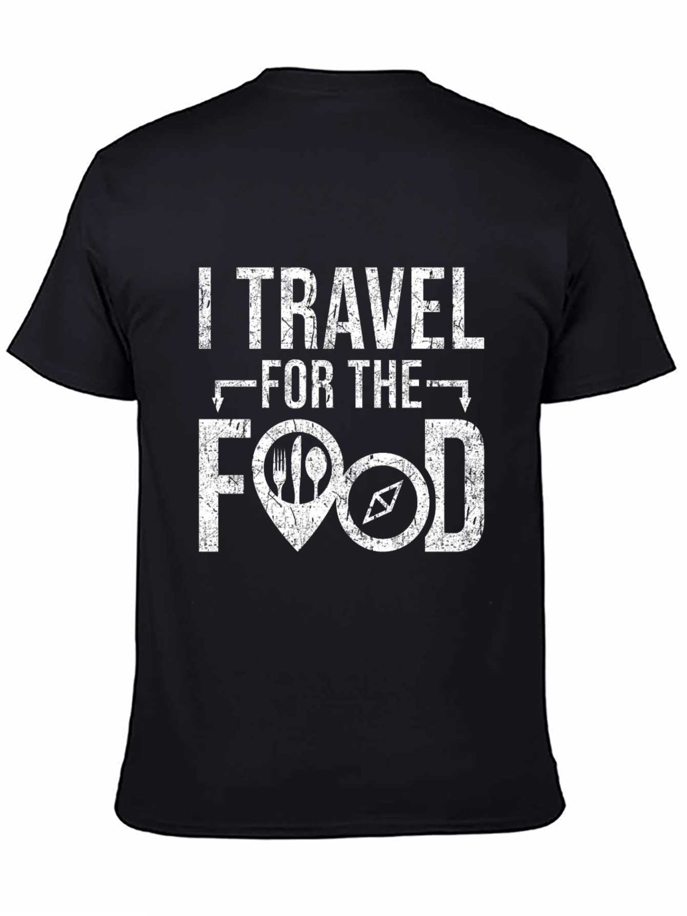 I Travel for The Food Graphic Tee