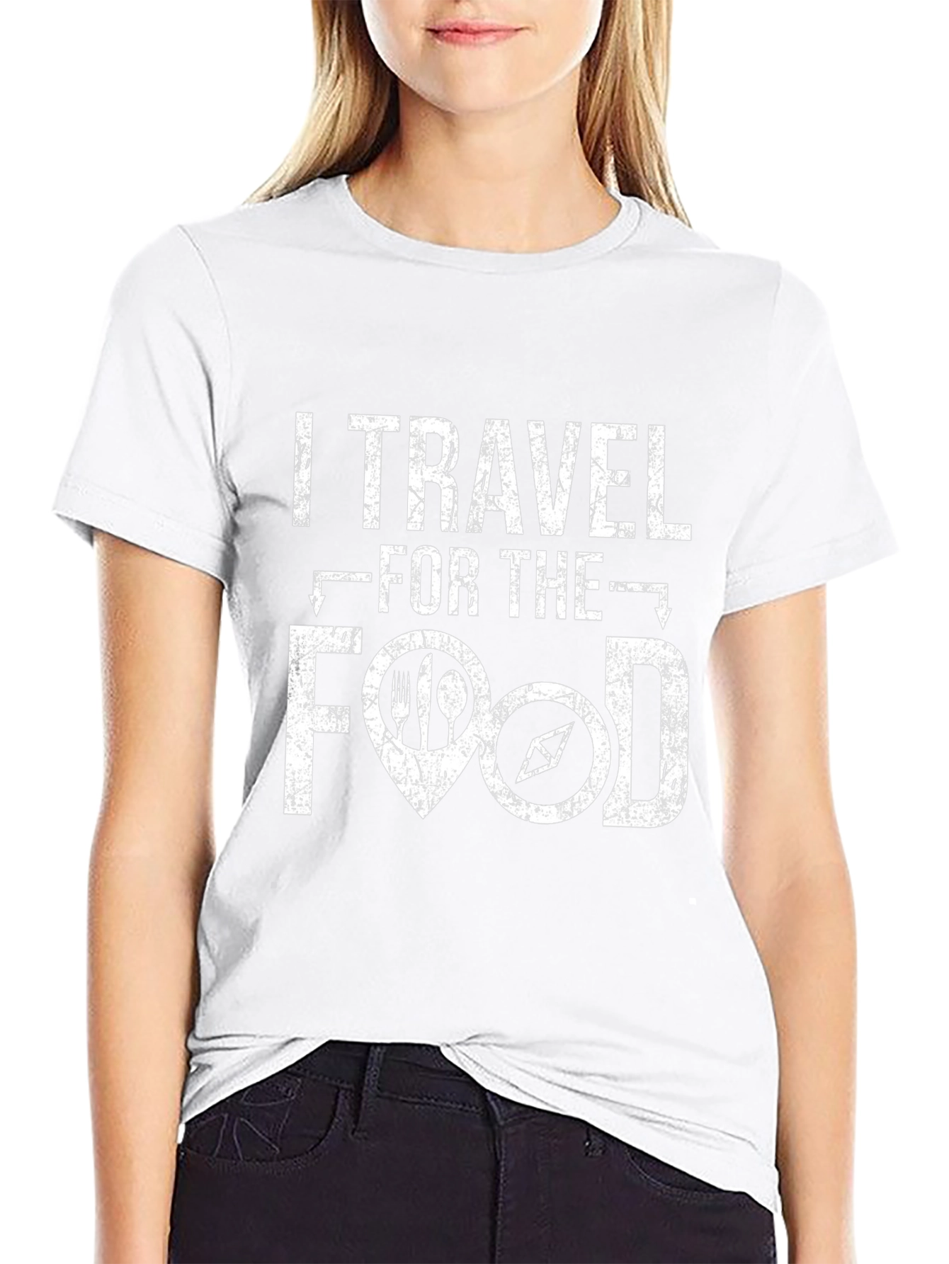 I Travel for The Food Graphic Tee