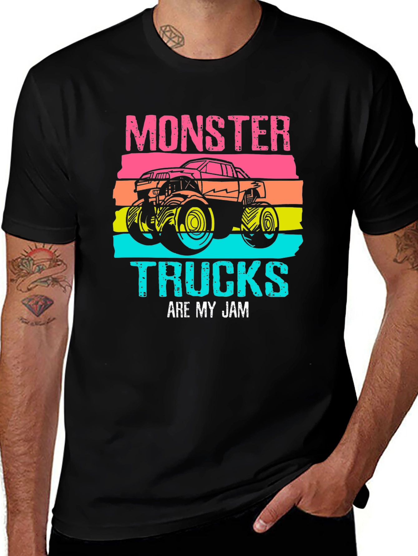 Monster Trucks Are My Jam T-Shirt