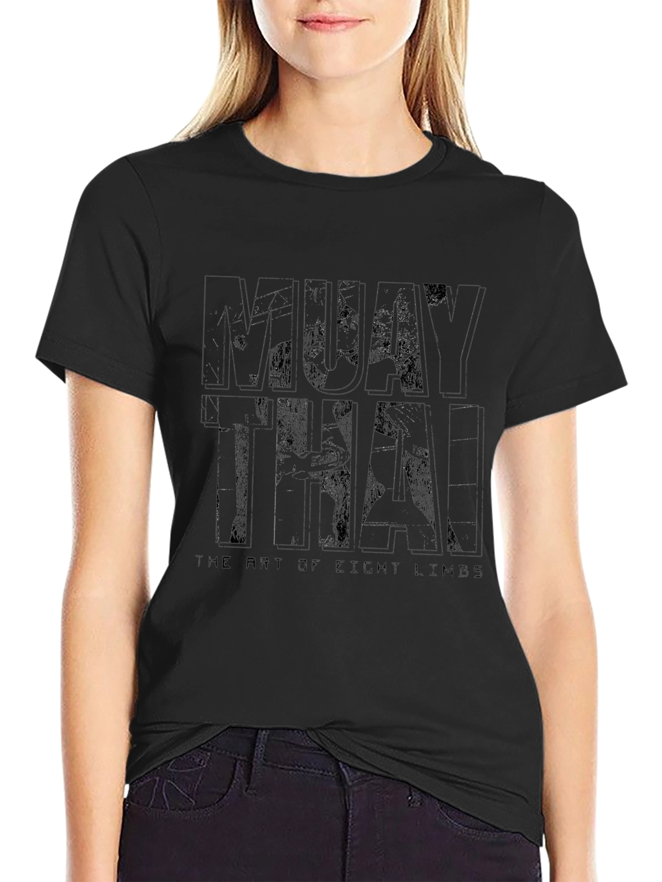 Muay Thai Art of Eight Limbs Graphic Tee