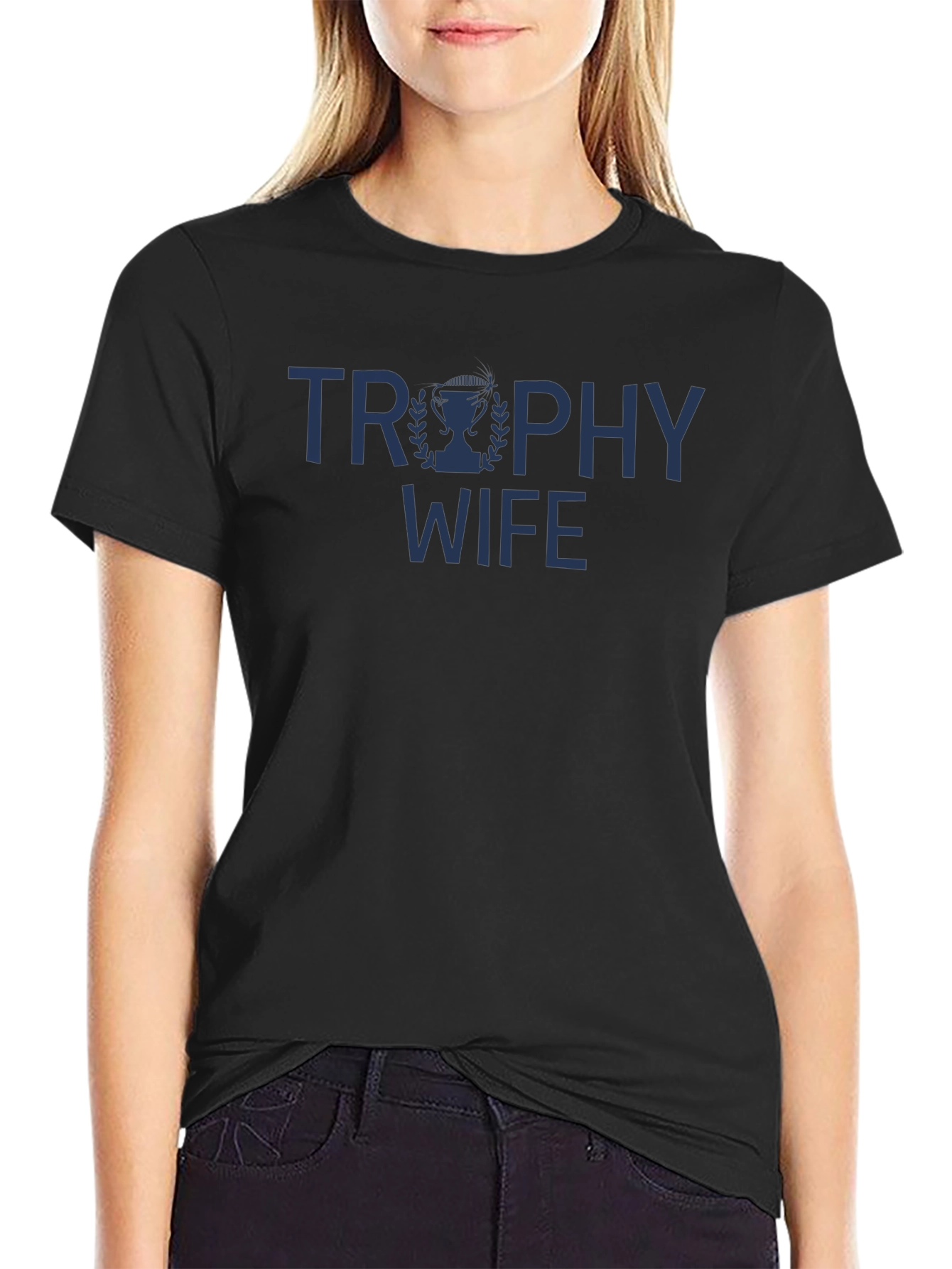 Trophy Wife Graphic Tee - Sarcastic Husband Gift