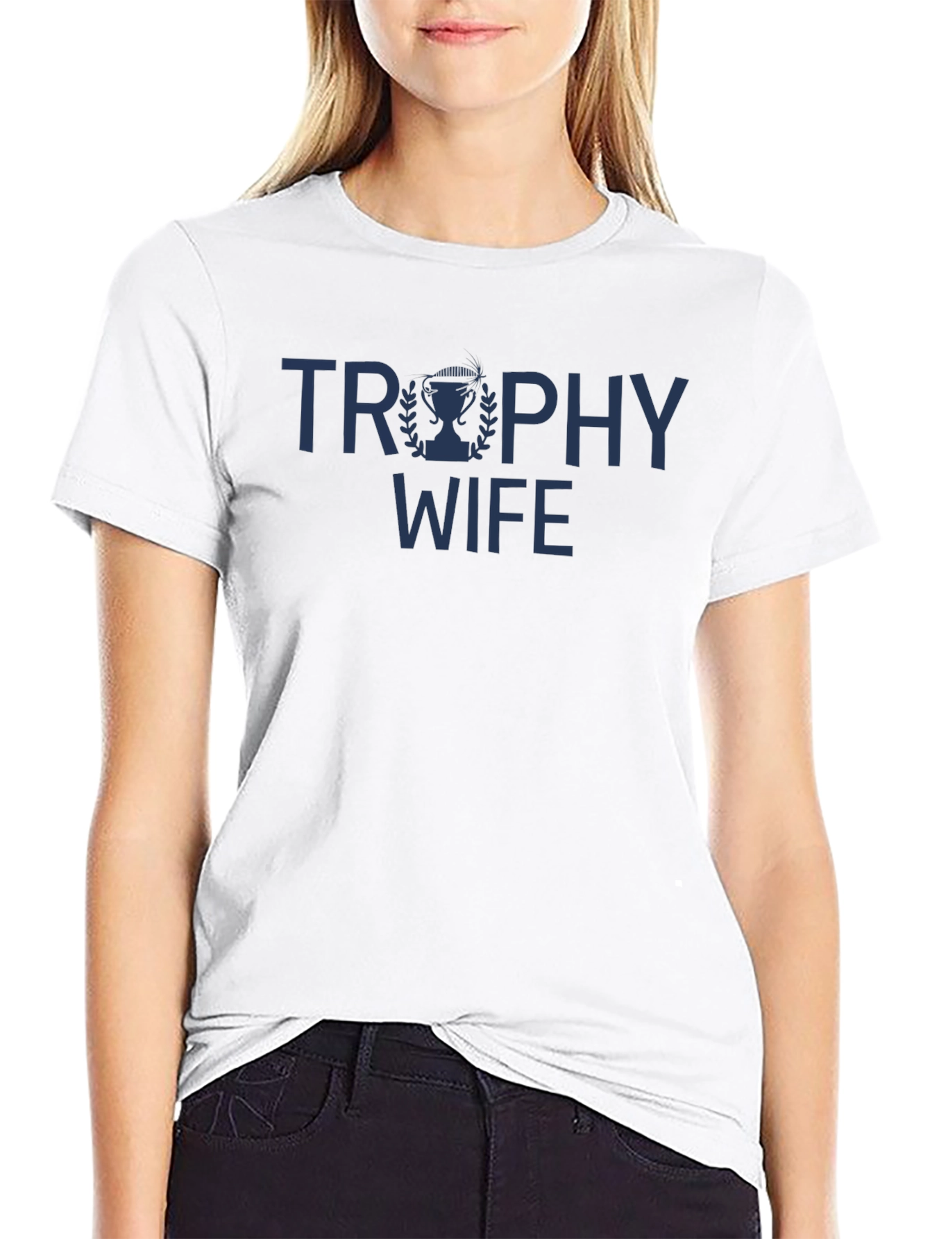 Trophy Wife Graphic Tee - Sarcastic Husband Gift