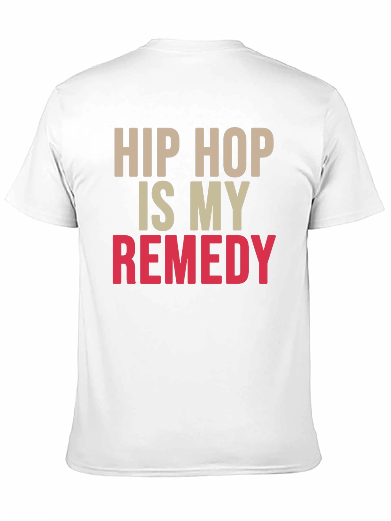 Hip Hop Is My Remedy Black T-Shirt