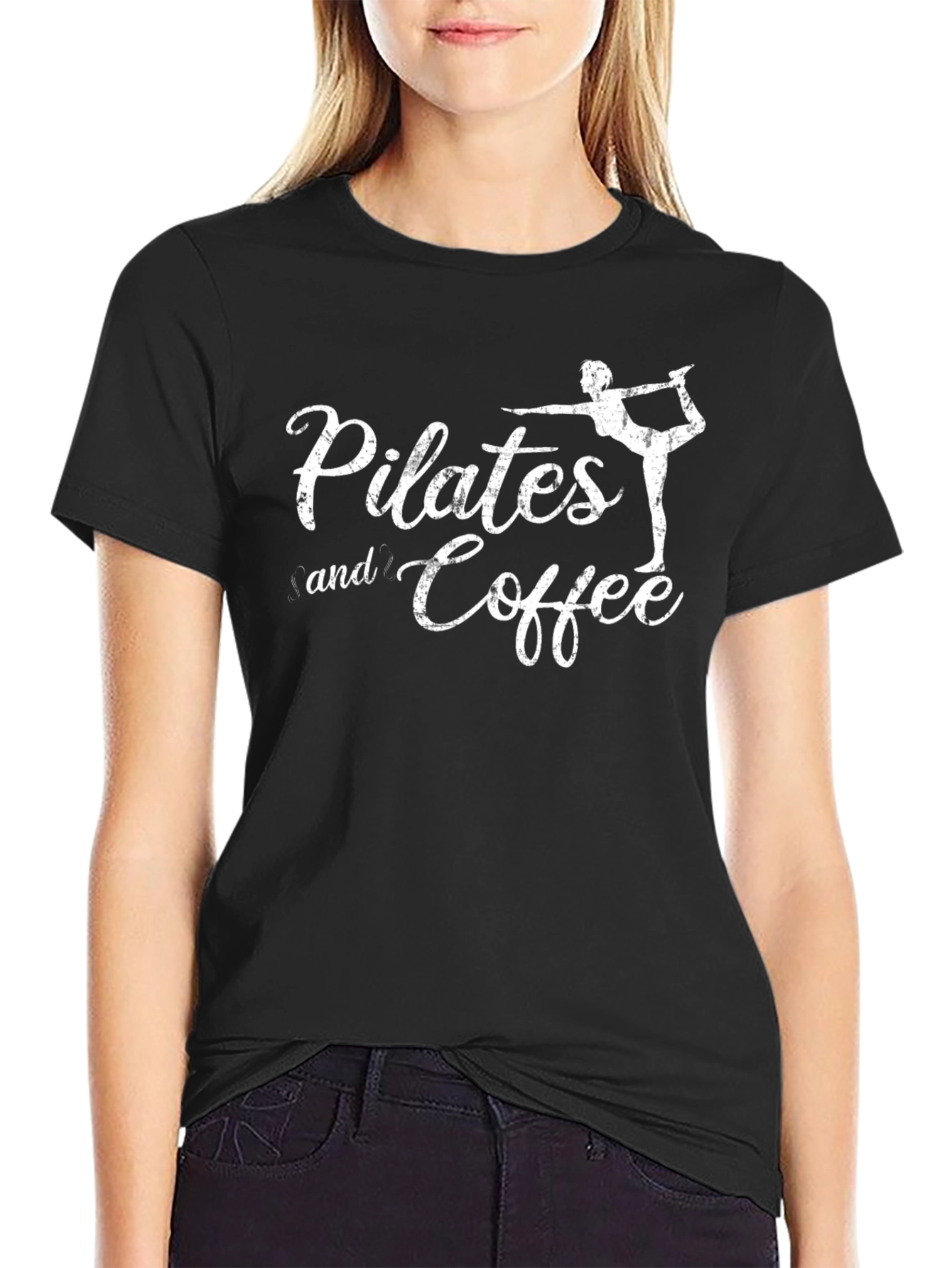 Pilates and Coffee T-Shirt - Yoga Lover Tee