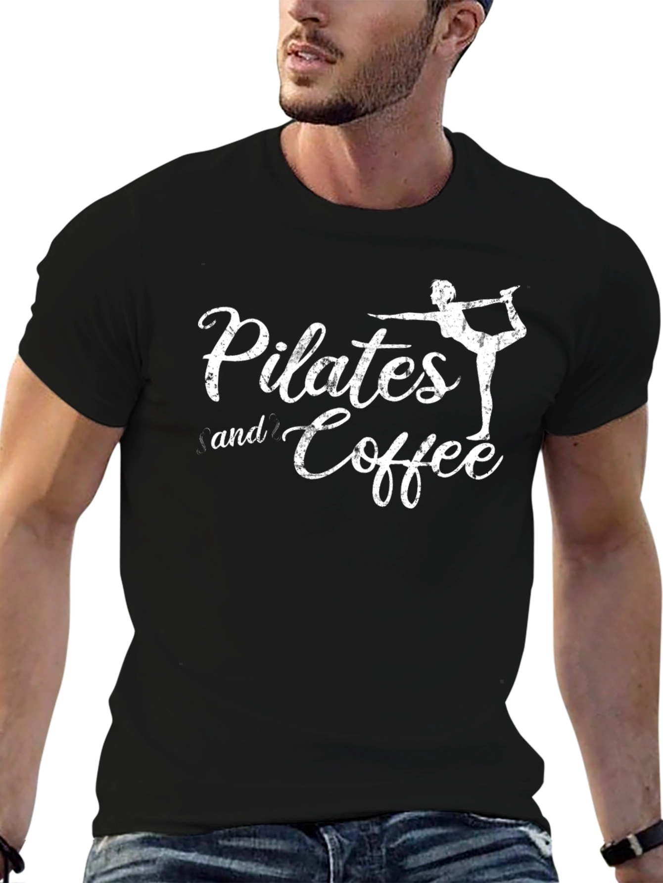Pilates and Coffee T-Shirt - Yoga Lover Tee