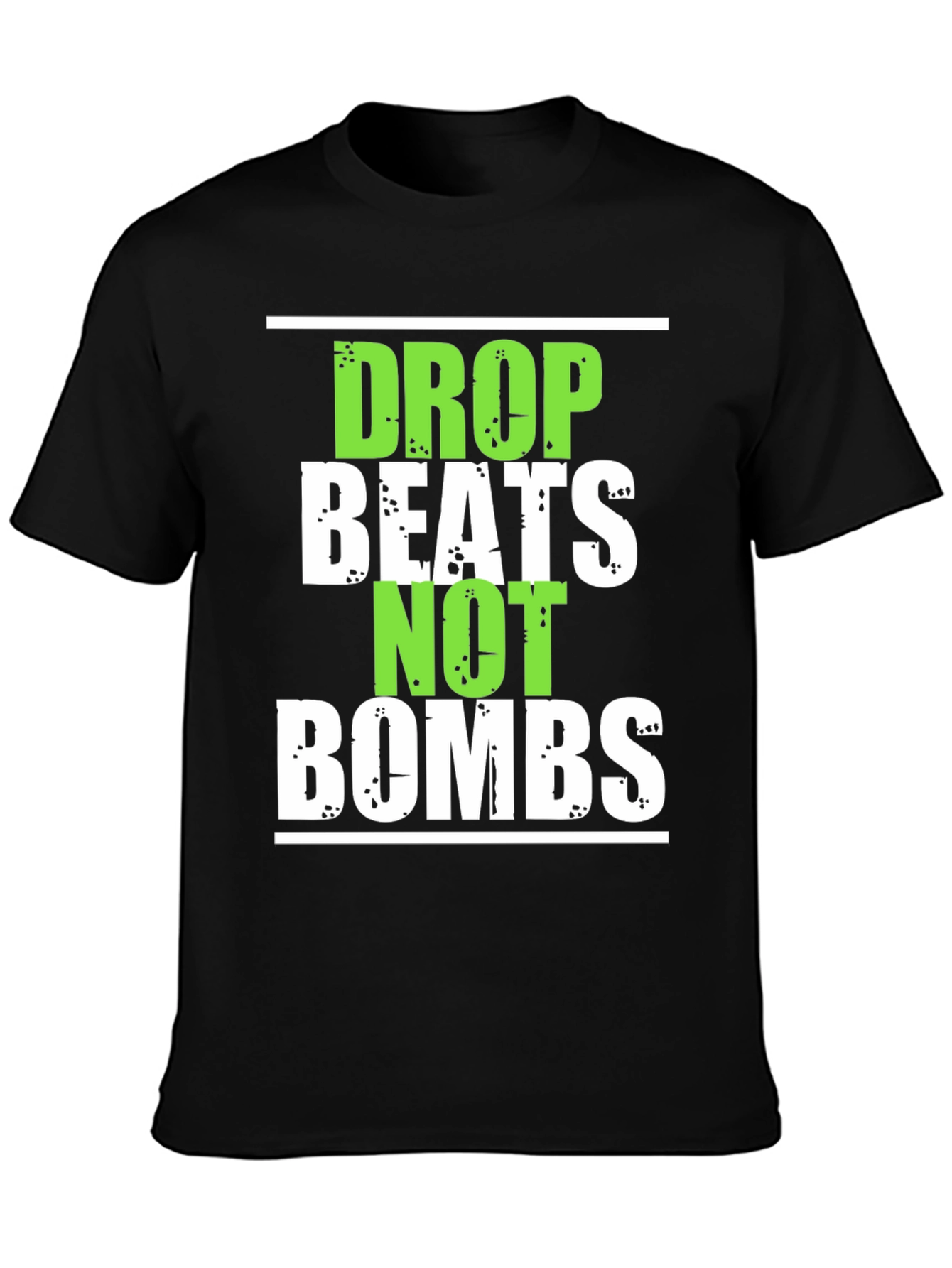 Drop Beats Not Bombs Graphic T-Shirt
