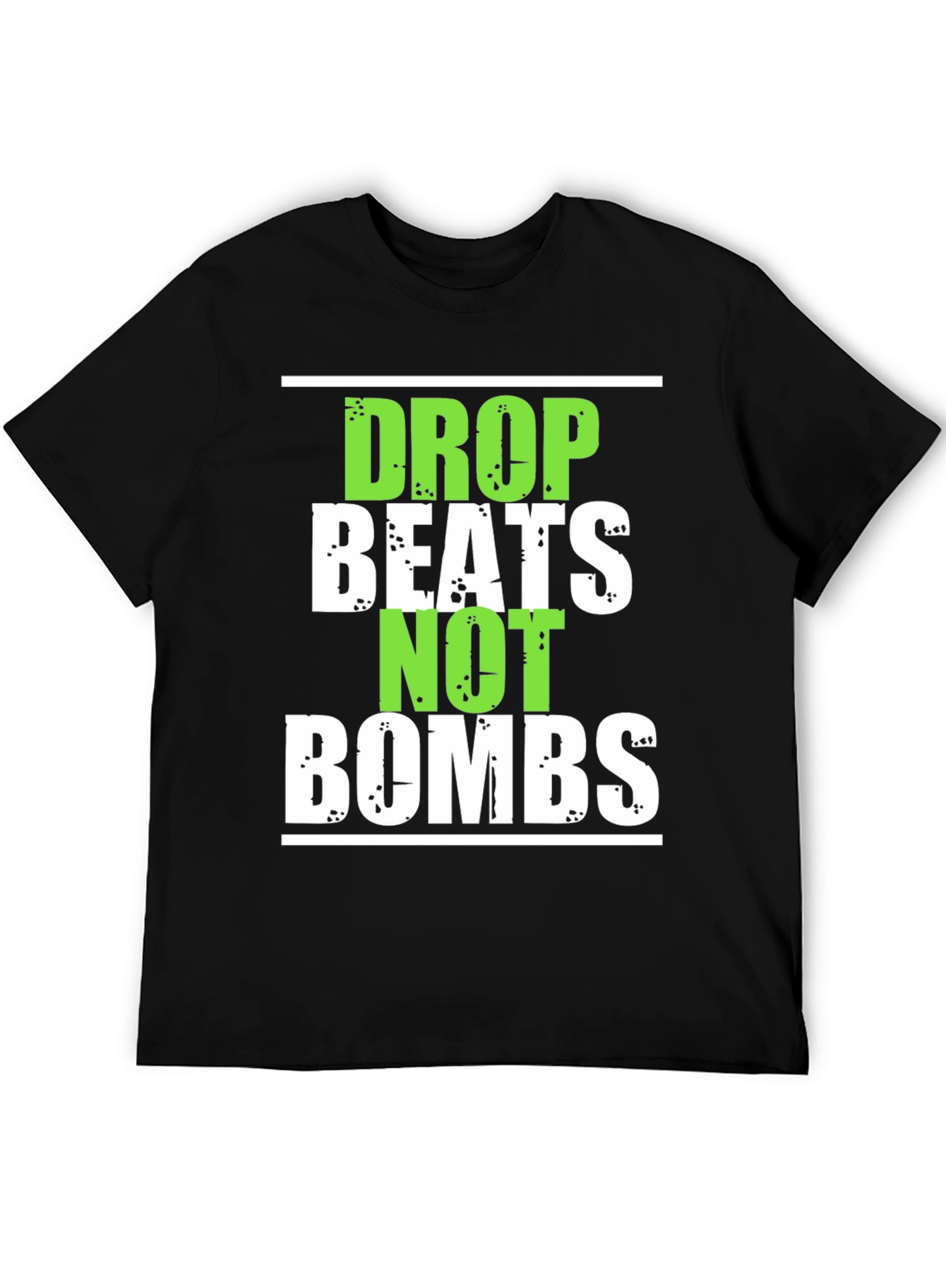 Drop Beats Not Bombs Graphic T-Shirt