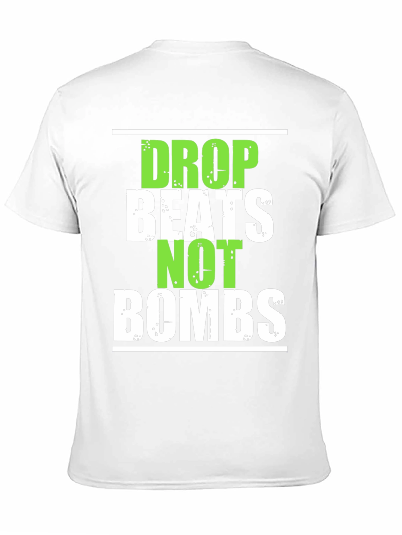 Drop Beats Not Bombs Graphic T-Shirt