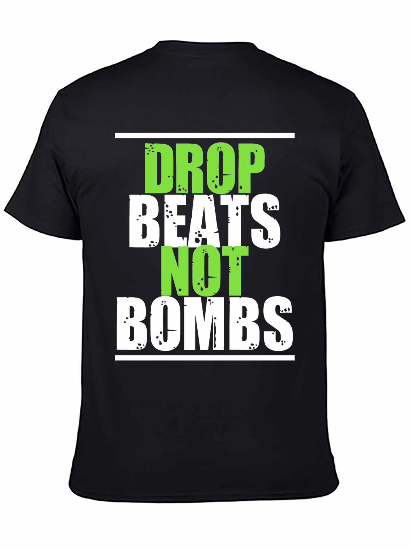 Drop Beats Not Bombs Graphic T-Shirt