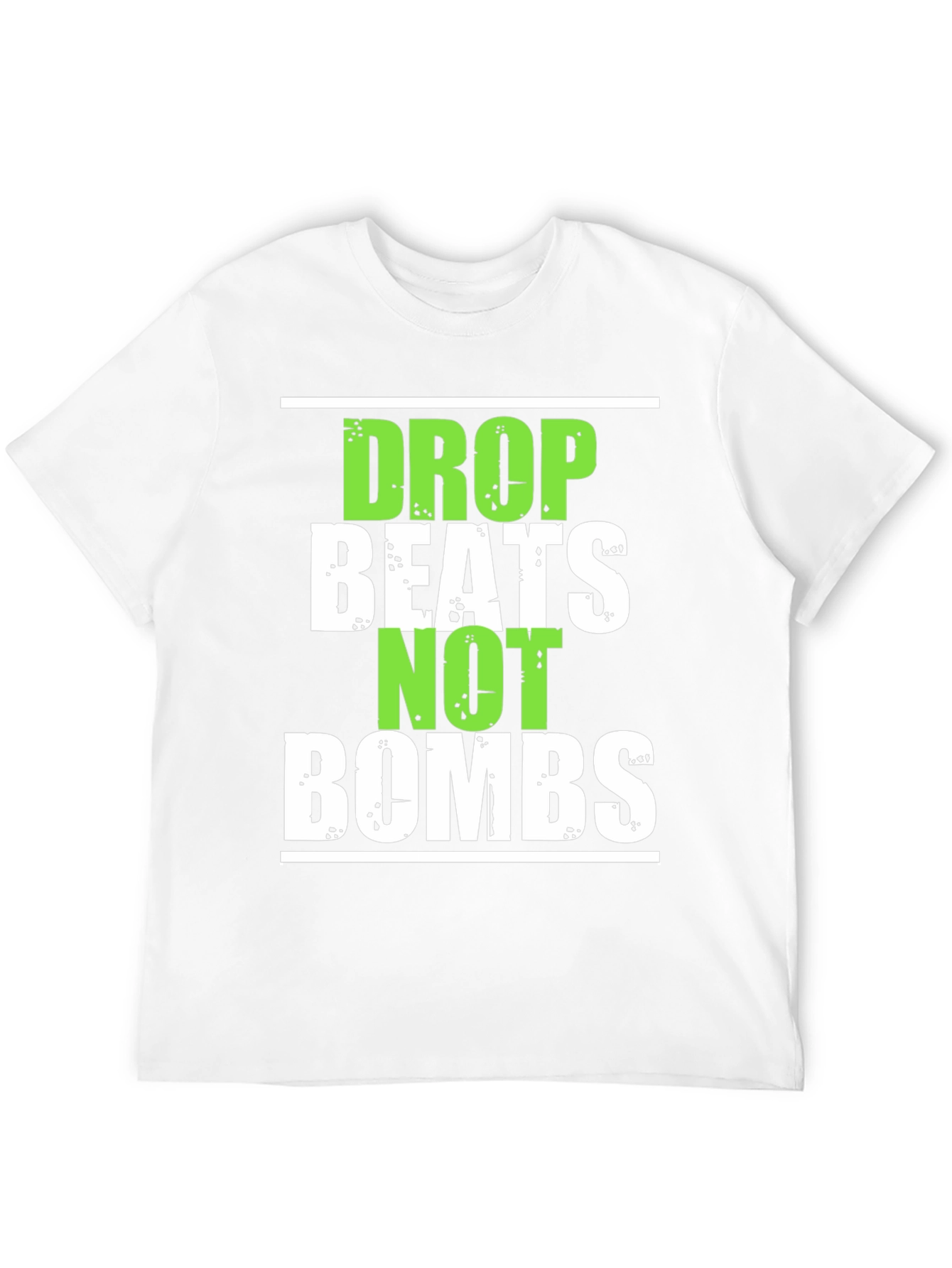 Drop Beats Not Bombs Graphic T-Shirt