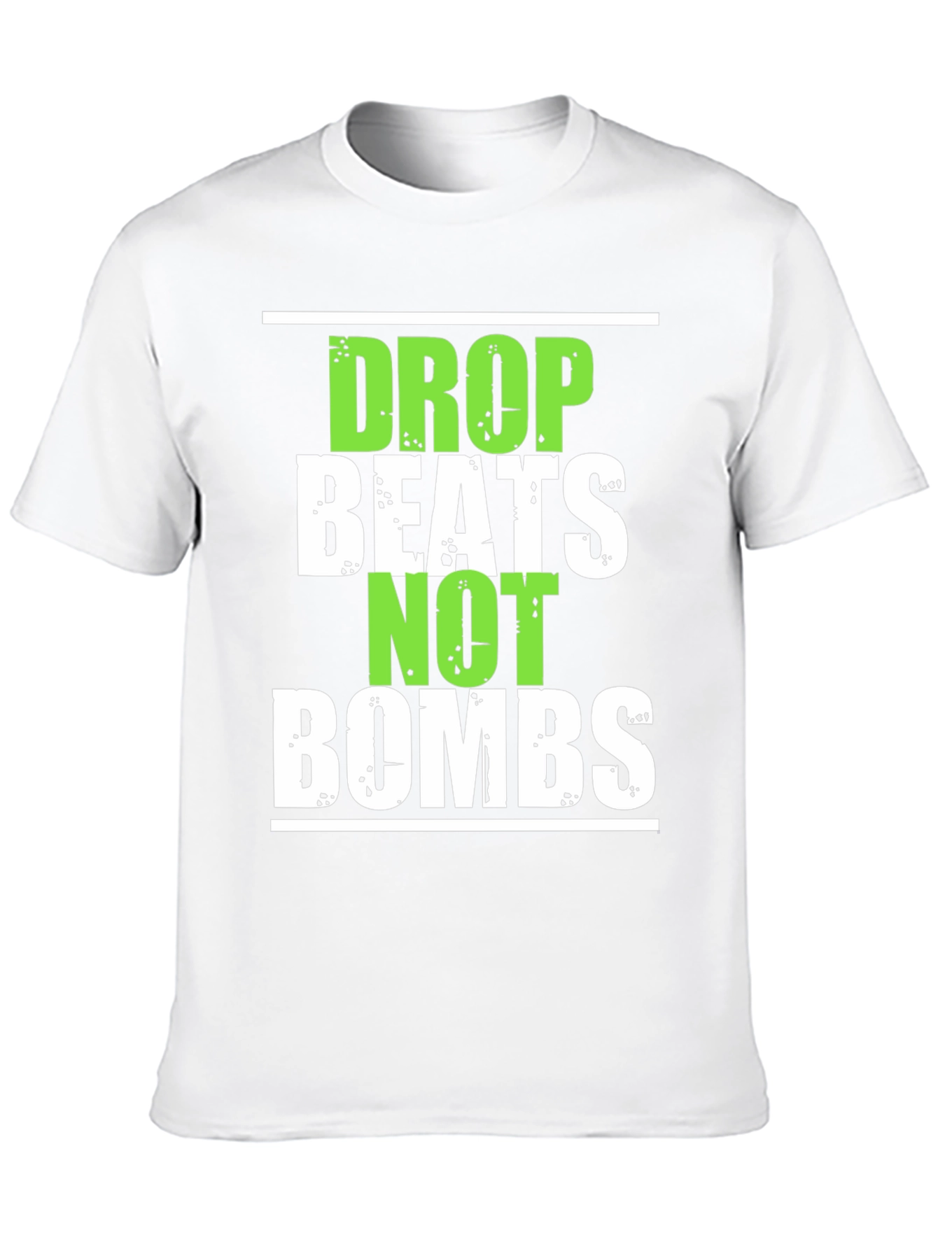 Drop Beats Not Bombs Graphic T-Shirt