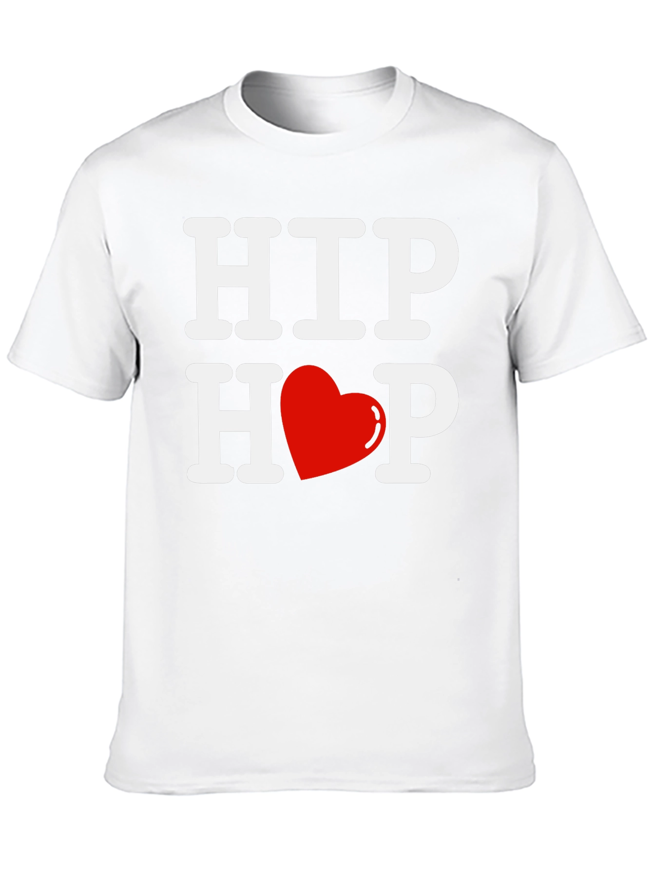 Hip Hop Heart T-Shirt - Graphic Print